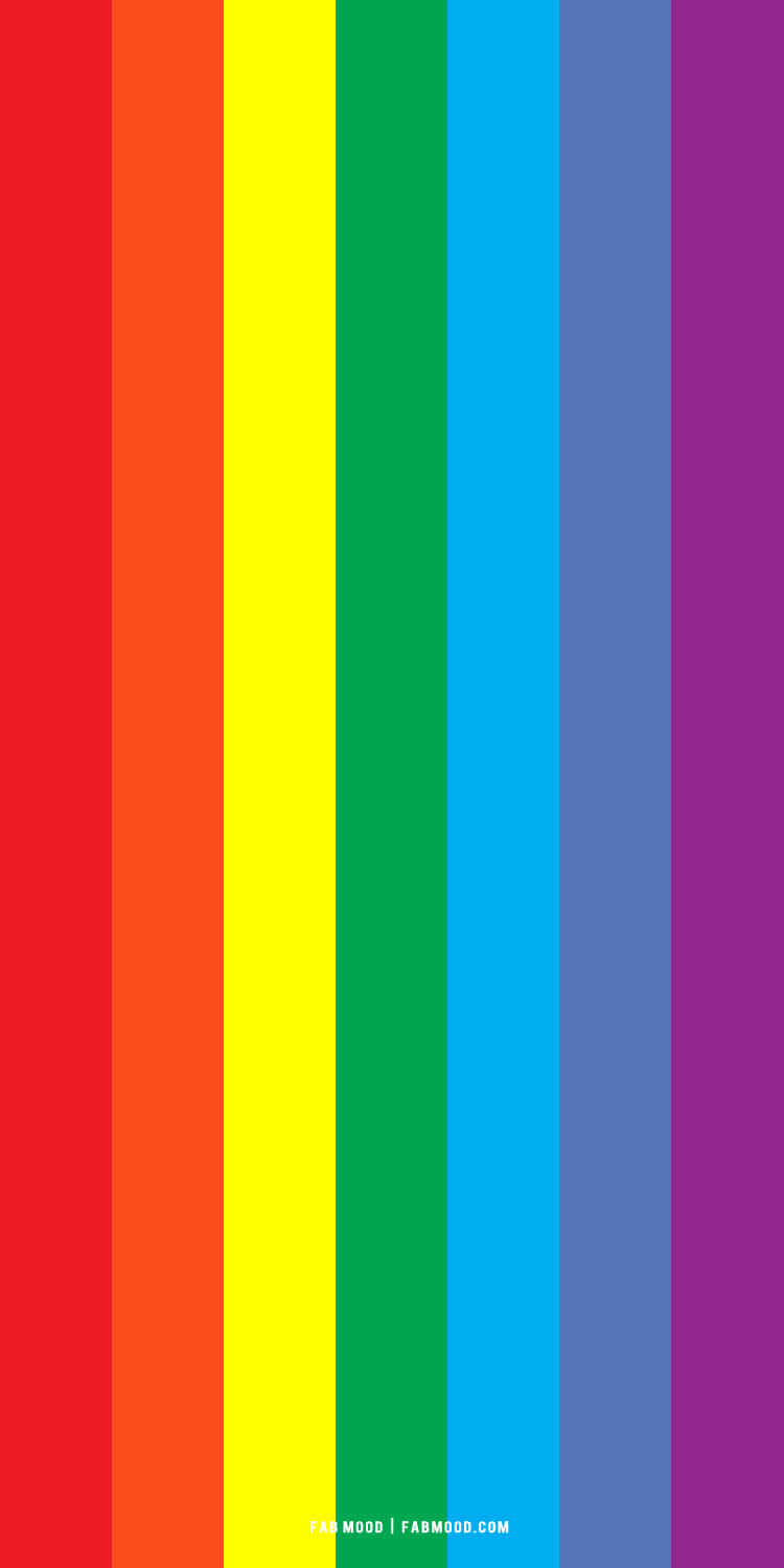 审美LGBT彩虹条纹 壁纸