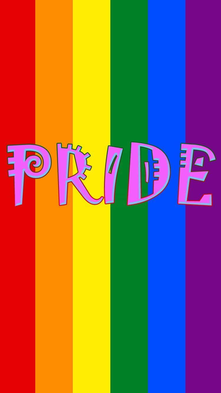 骄傲美学LGBT彩虹 壁纸
