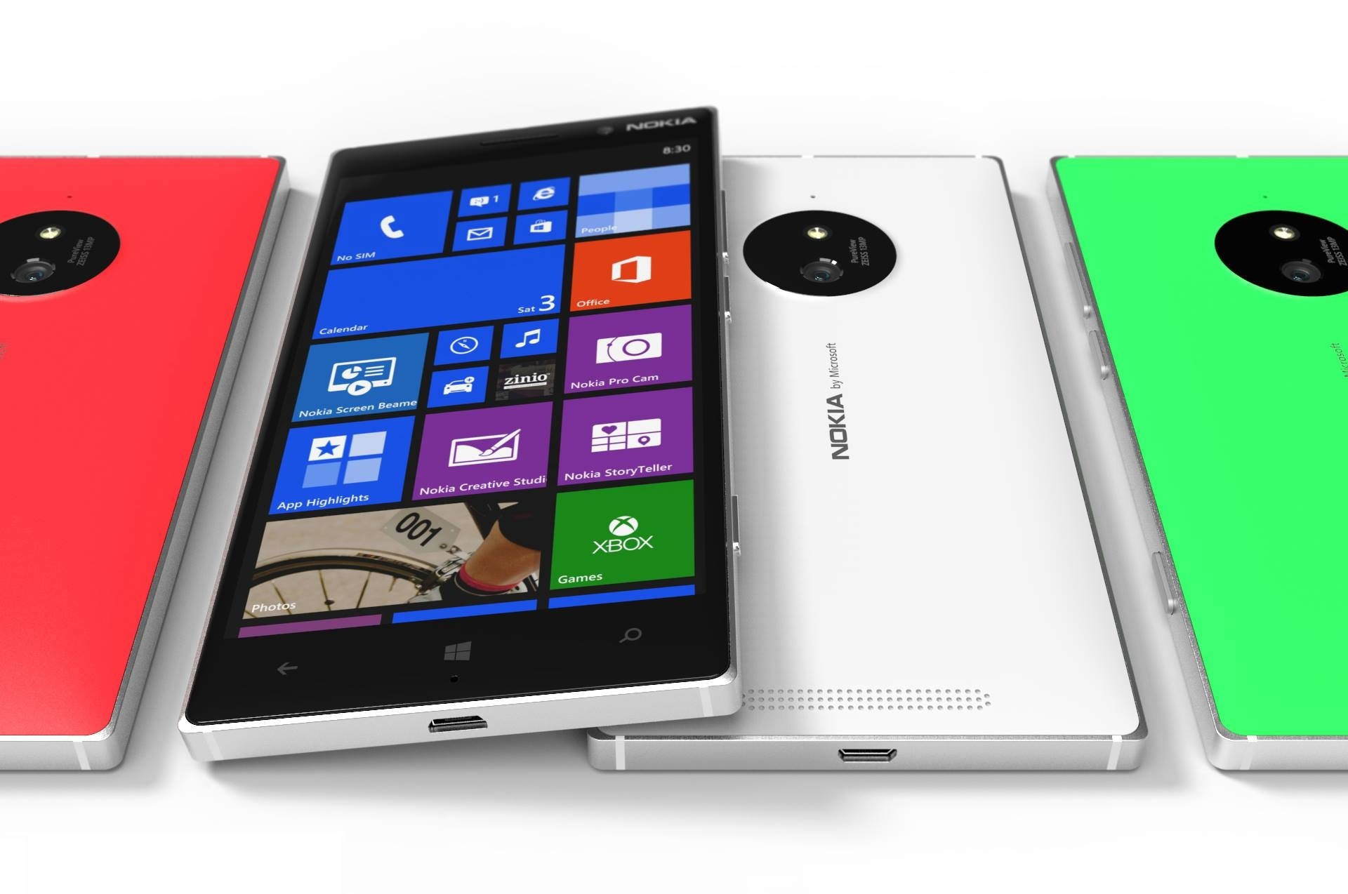 诺基亚Lumia 830智能手机 壁纸