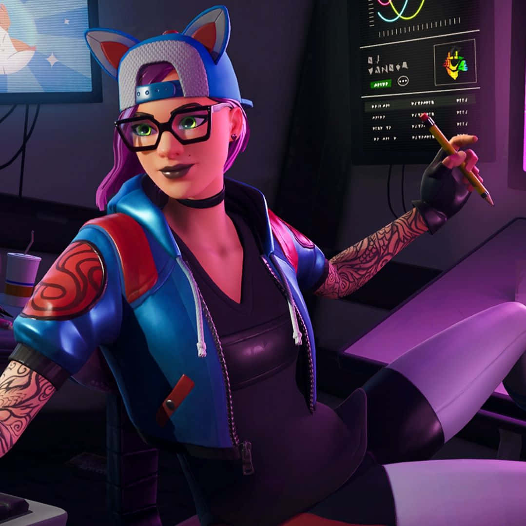 Lynx Fortnite 无马尾发型 壁纸