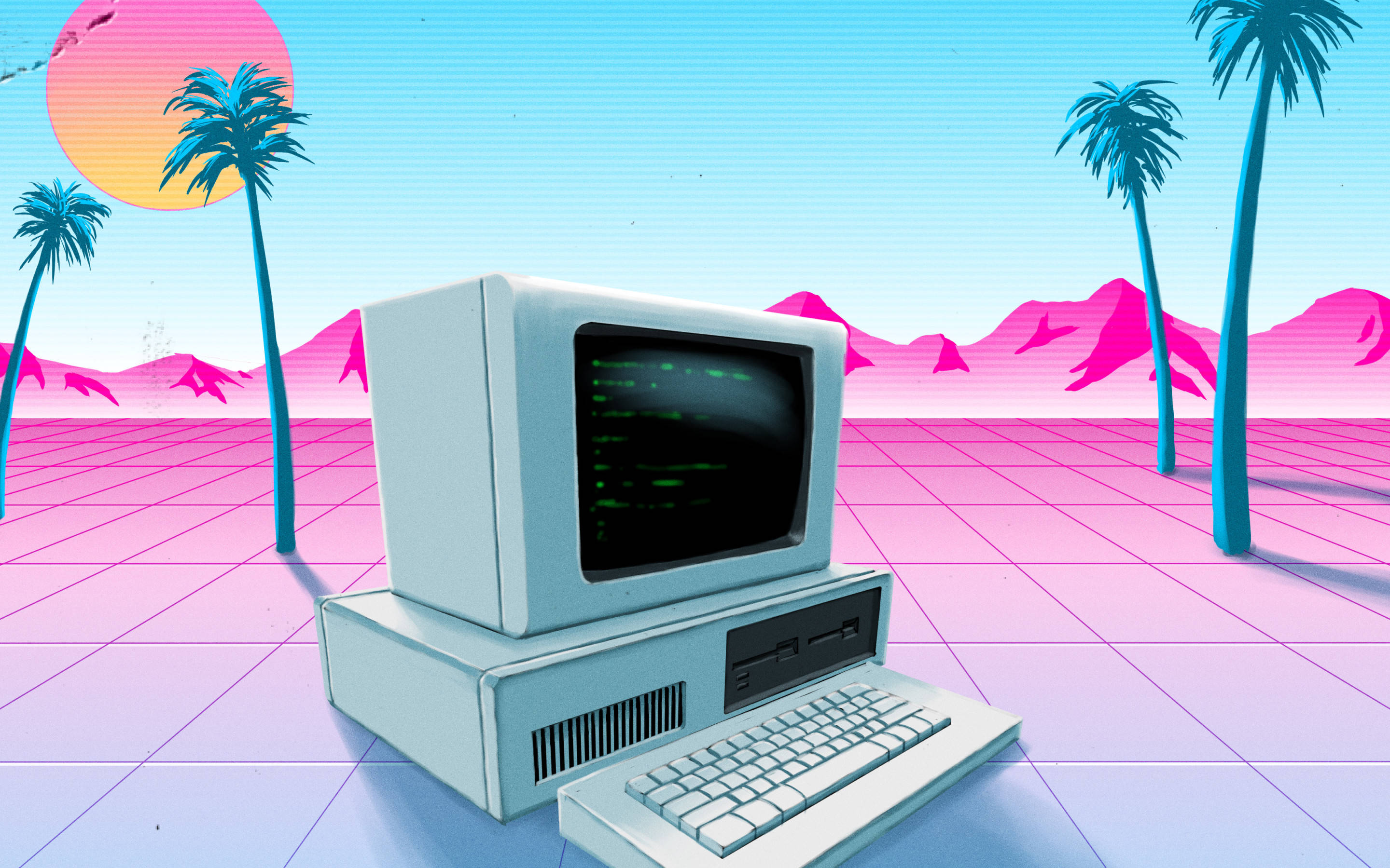 美学MacBook 3D电脑艺术 壁纸