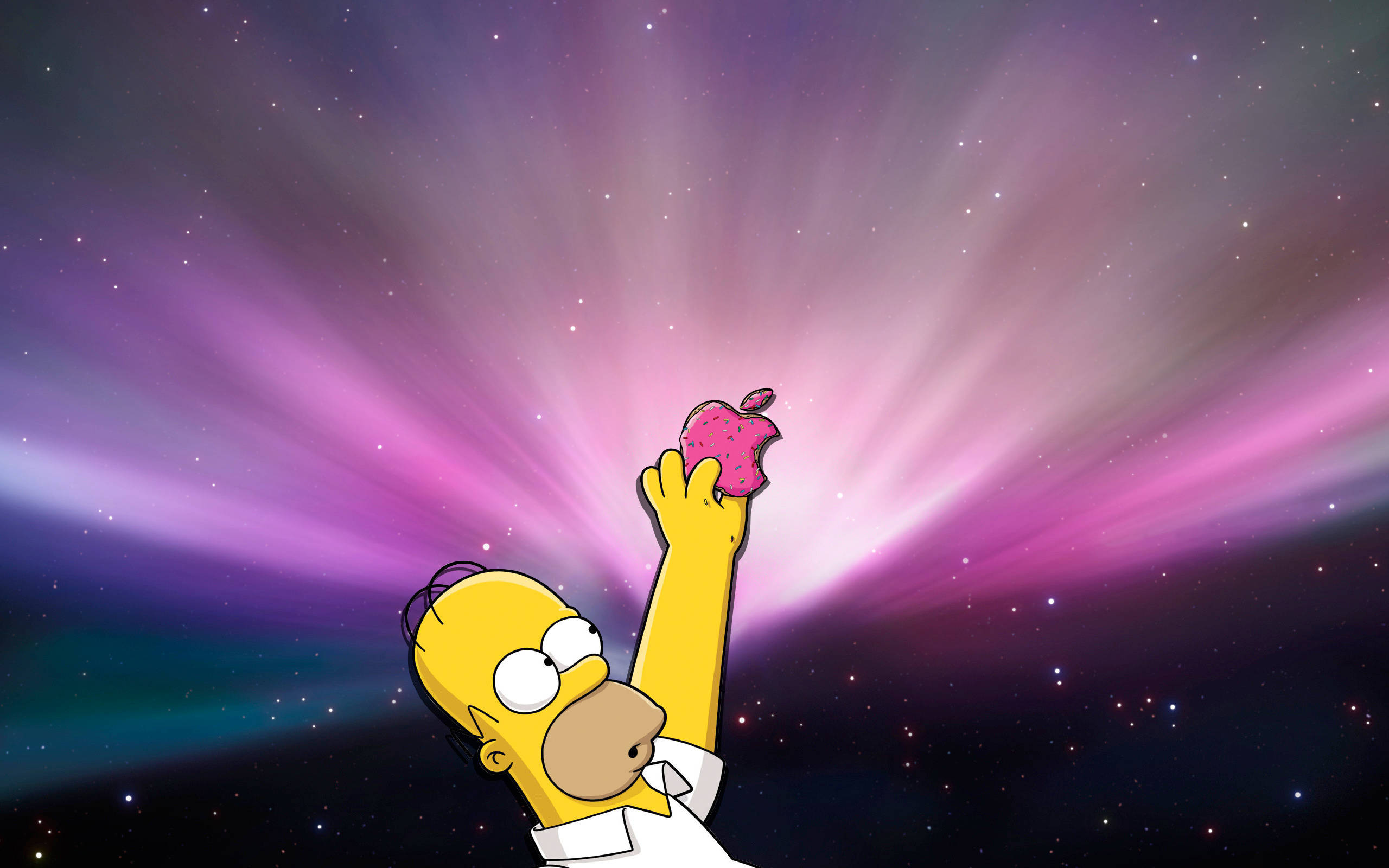 MacBook Air Homer 壁纸