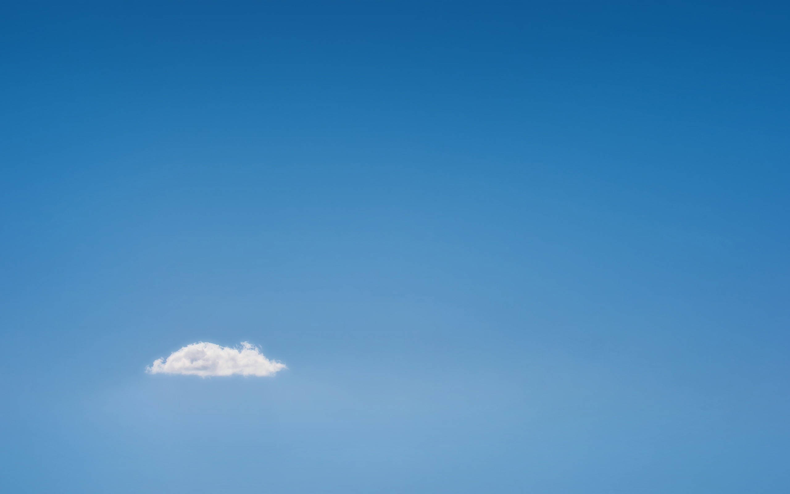 MacBook Air Lonely Cloud 壁纸