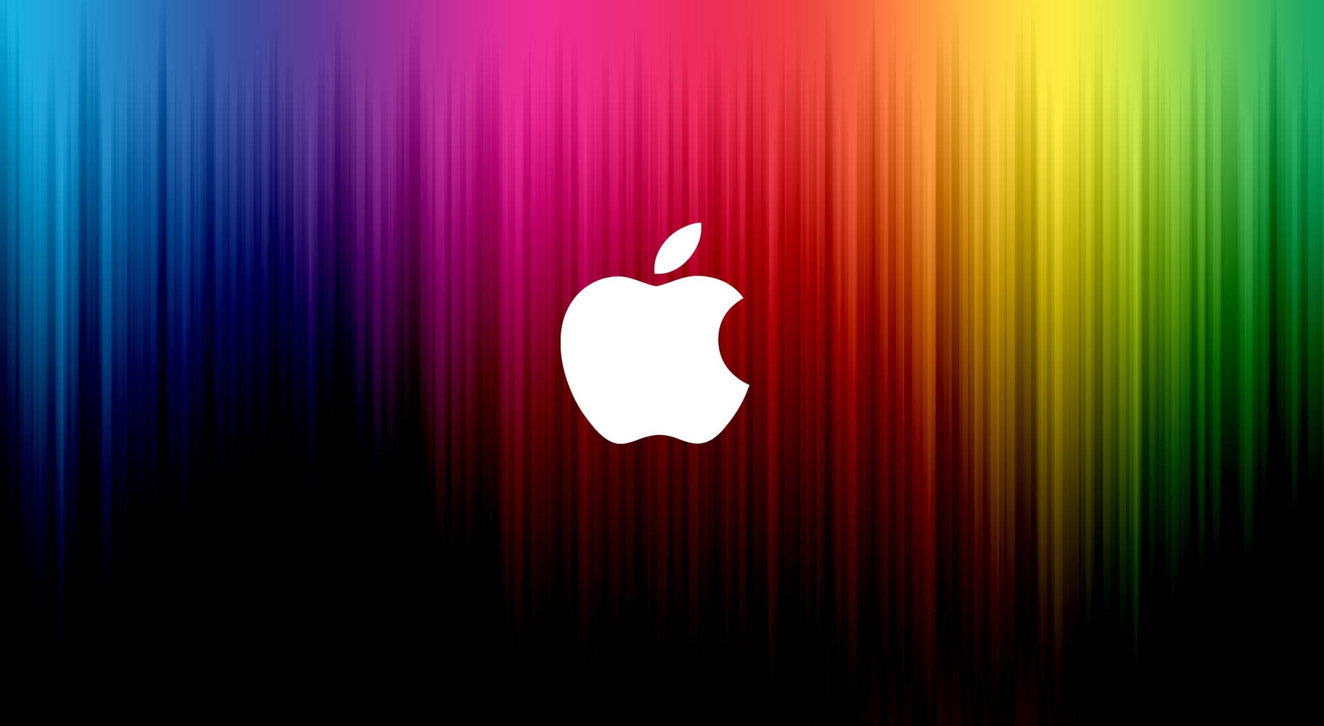 彩虹条纹Macbook Air 壁纸
