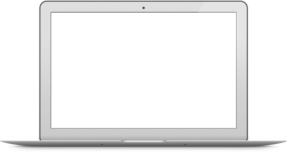 银色MacBook打开空白屏幕 壁纸