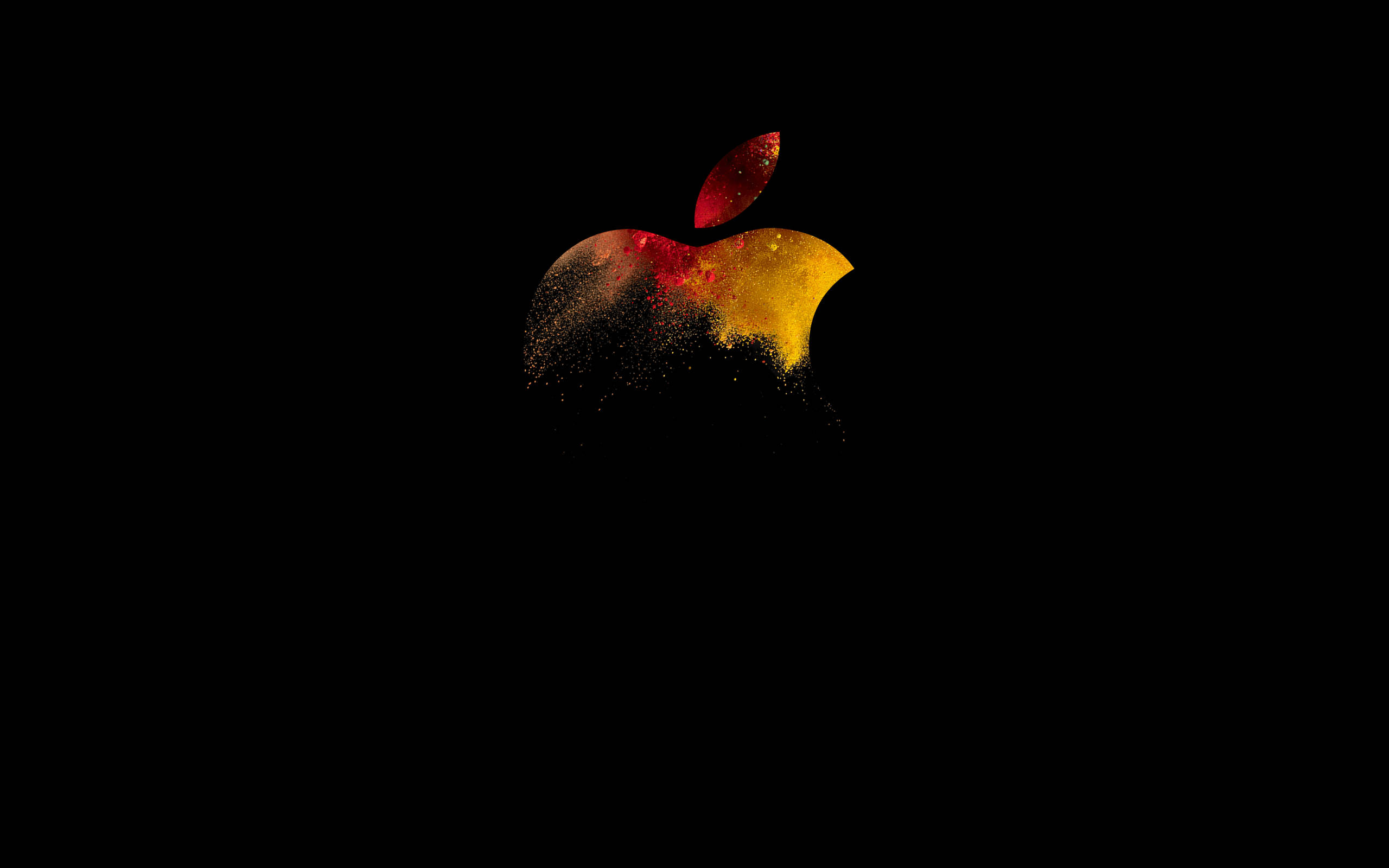 MacBook Pro 苹果标志艺术壁纸 壁纸