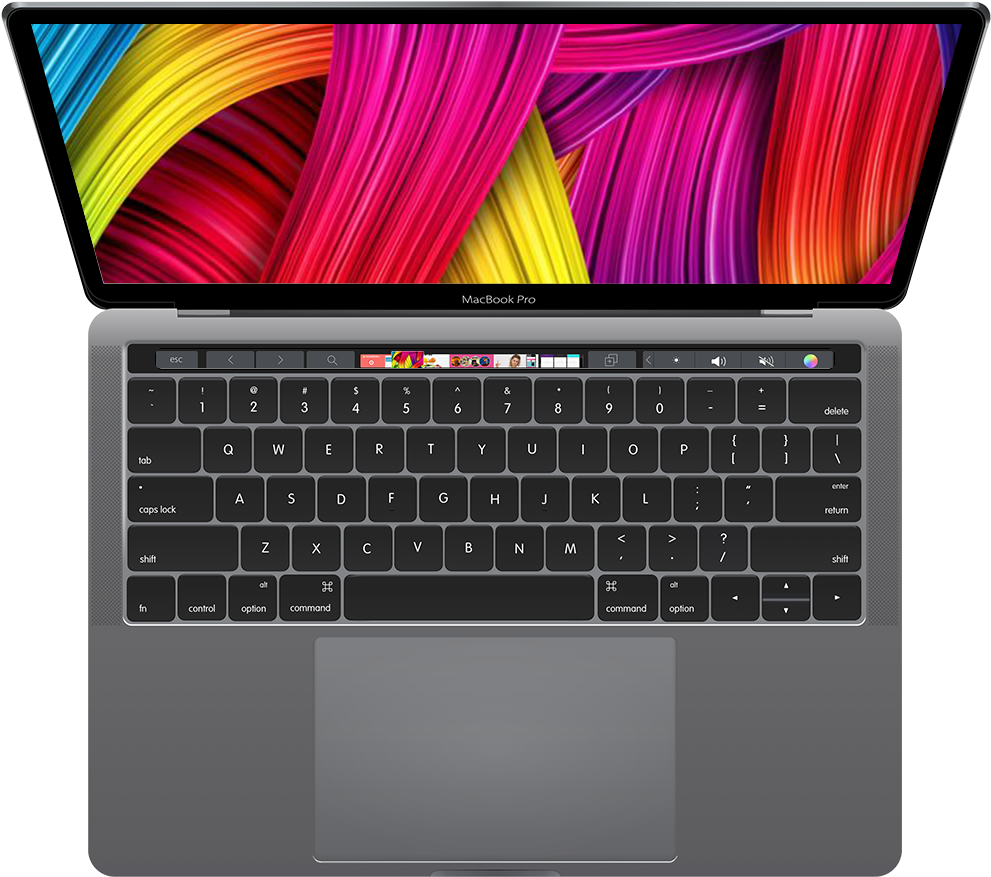 MacBook Pro 开盖展示 壁纸