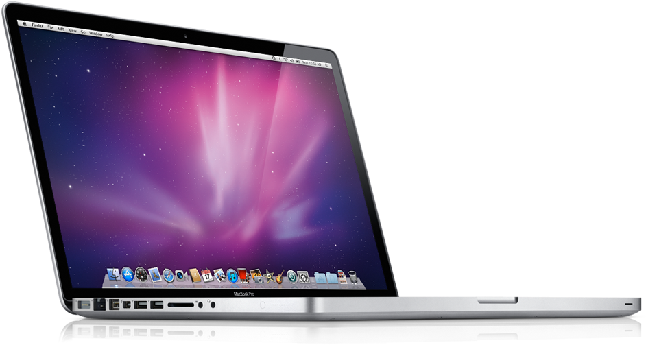 MacBook Pro 侧面视角 壁纸