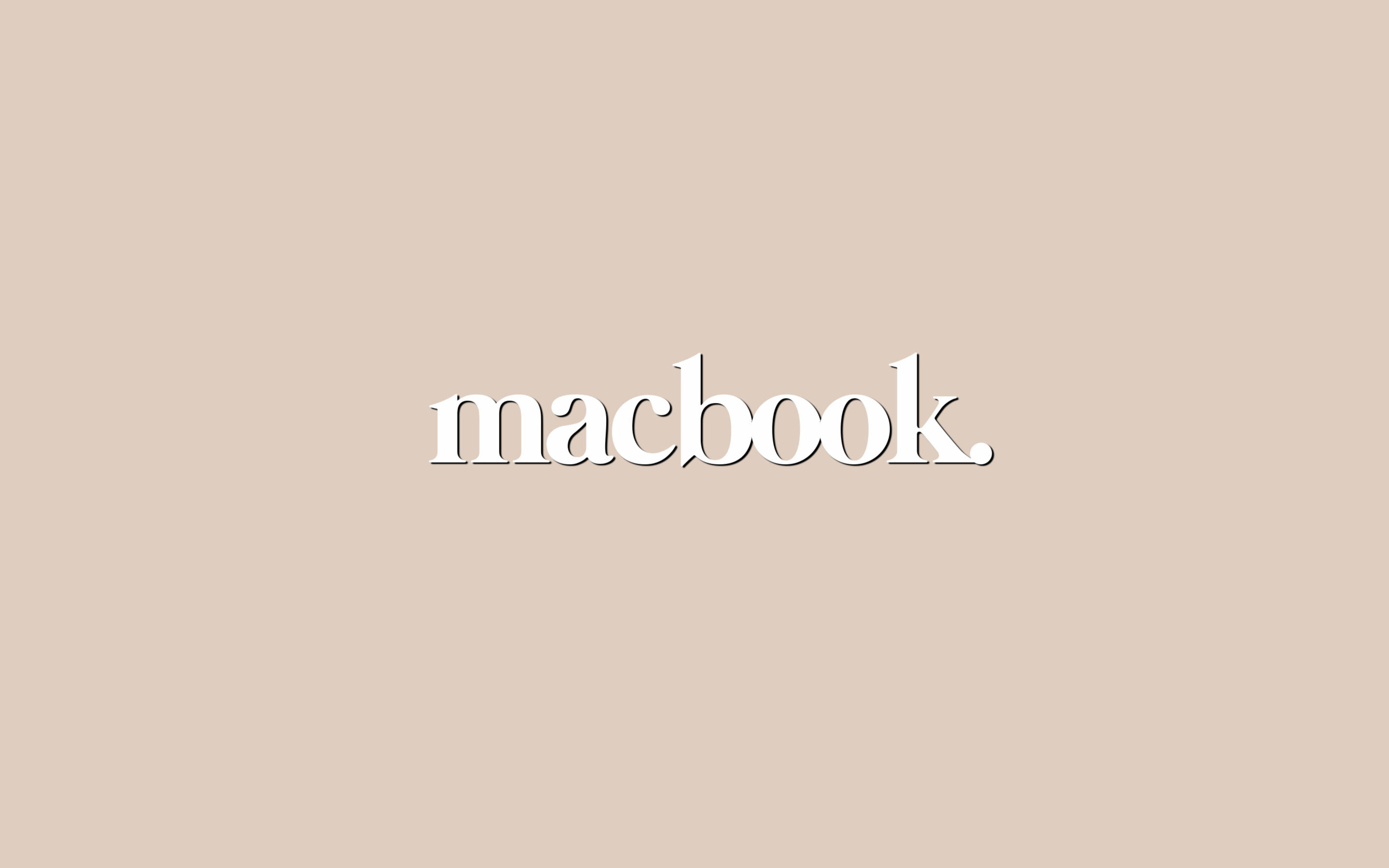 Macbook 极简美学桌面 壁纸