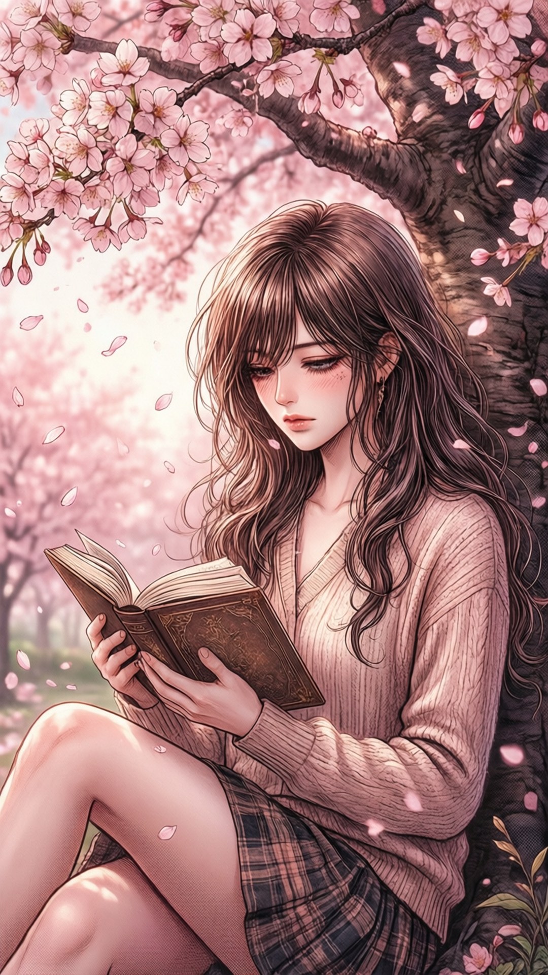 Manga樱花 壁纸