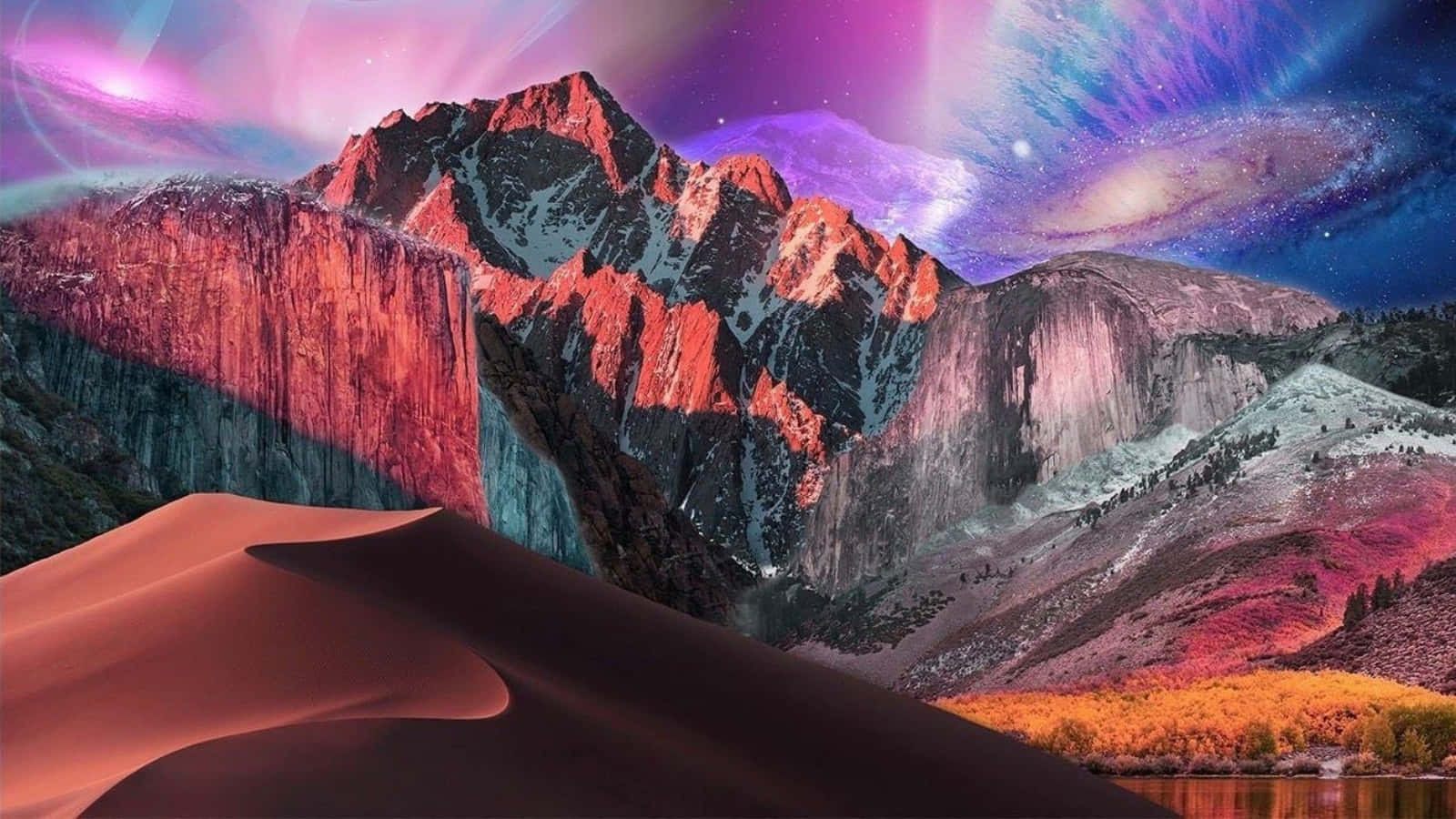 Mashup山脉 macOS MacBook默认壁纸 壁纸