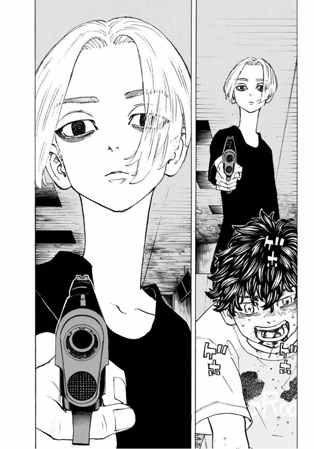 灰色调漫画风格的Mikey Bonten 壁纸