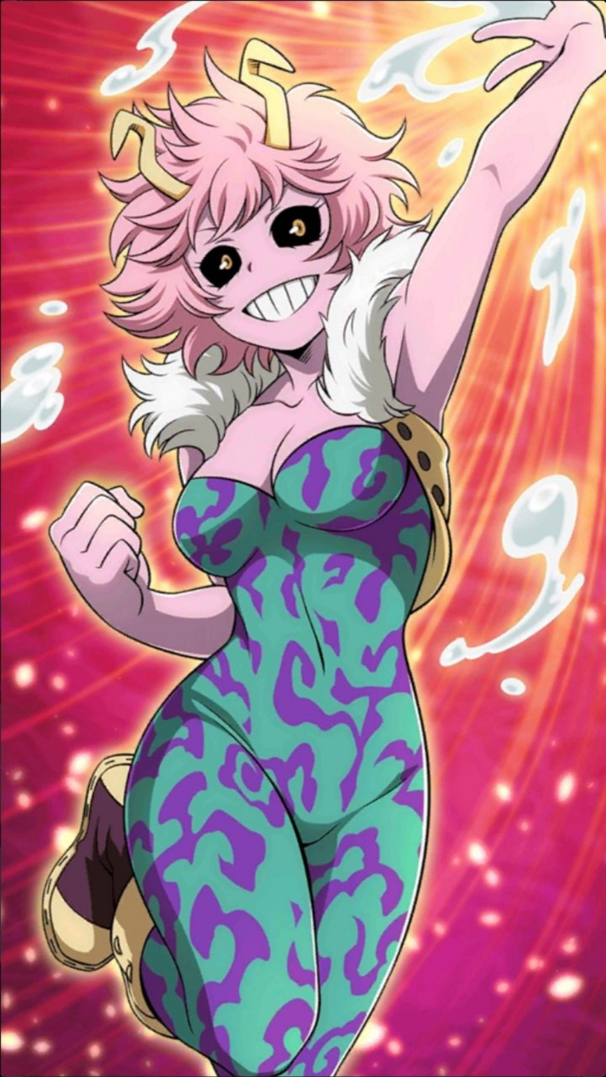 Mina Ashido 我的英雄学院 iPhone 壁纸