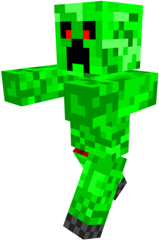 Minecraft苦力怕角色模型 壁纸