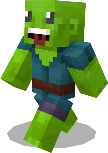 Minecraft僵尸角色.PNG 壁纸