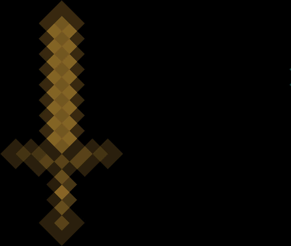 Minecraft 金色剑图标 壁纸