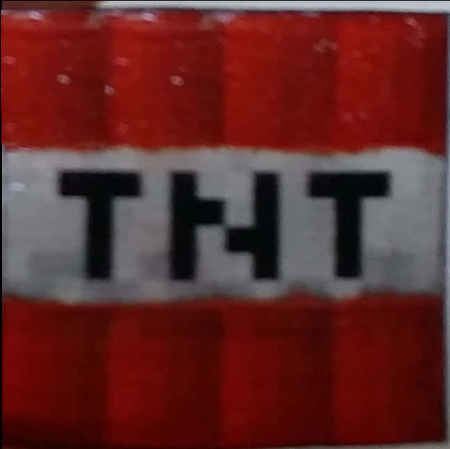Minecraft TNT 方块特写 壁纸