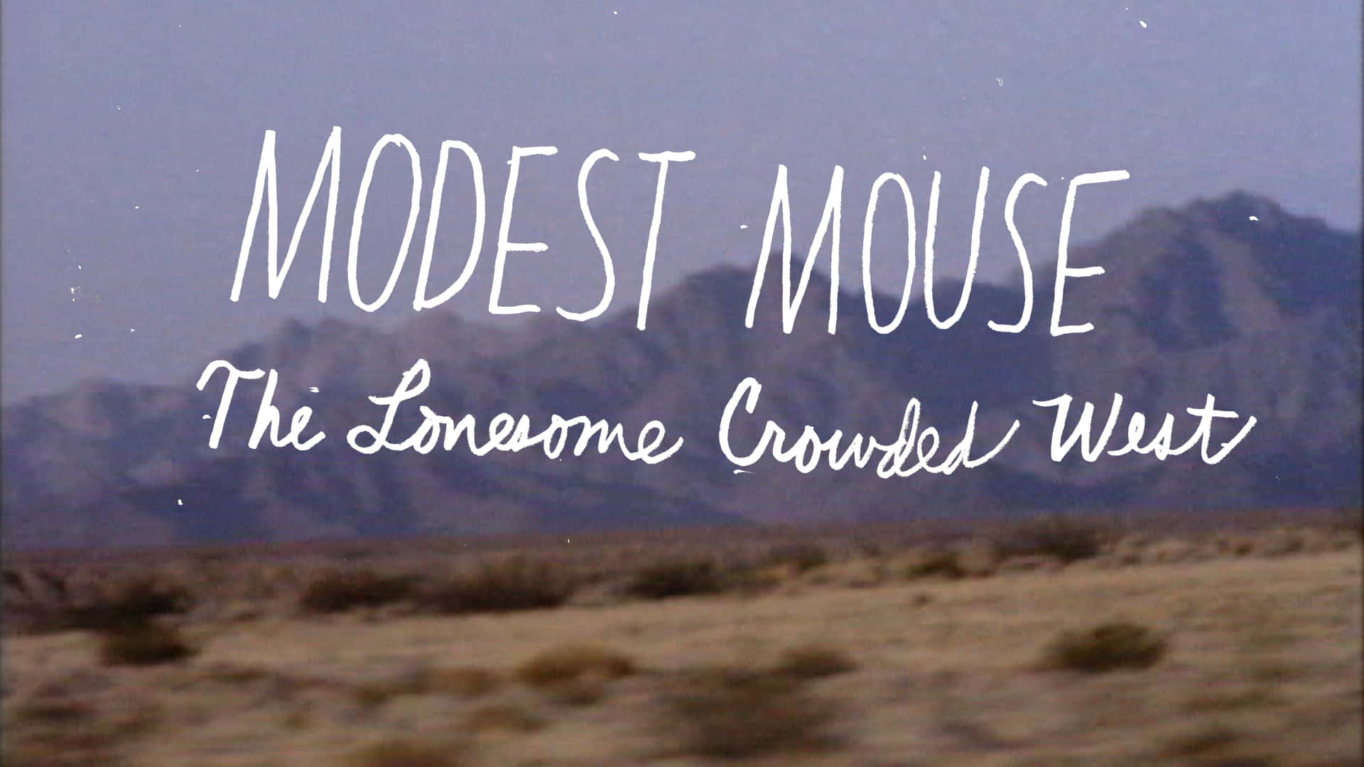 聚焦Modest Mouse专辑《寂寞拥挤的西部》 壁纸
