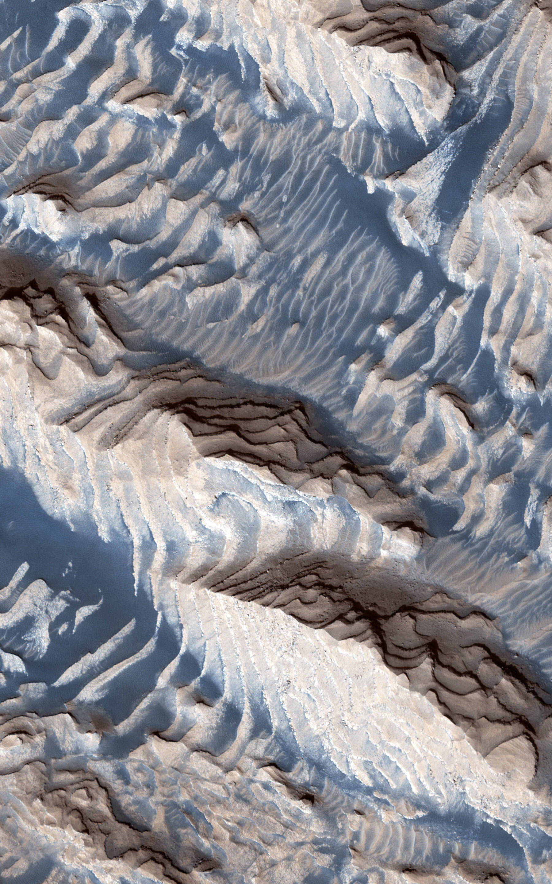 NASA iPhone 火星山脉 壁纸