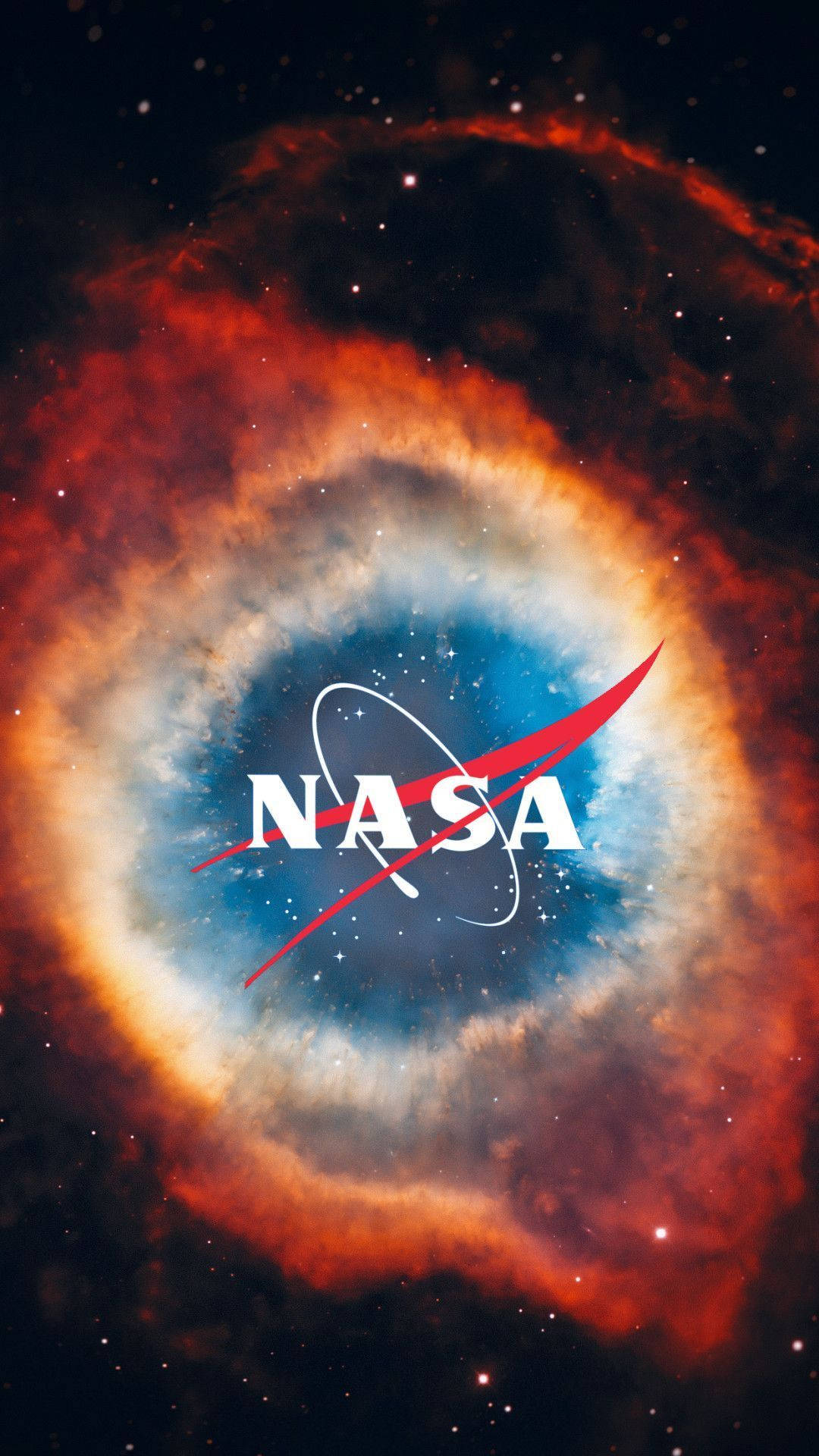 NASA标志星云风格iPhone壁纸 壁纸