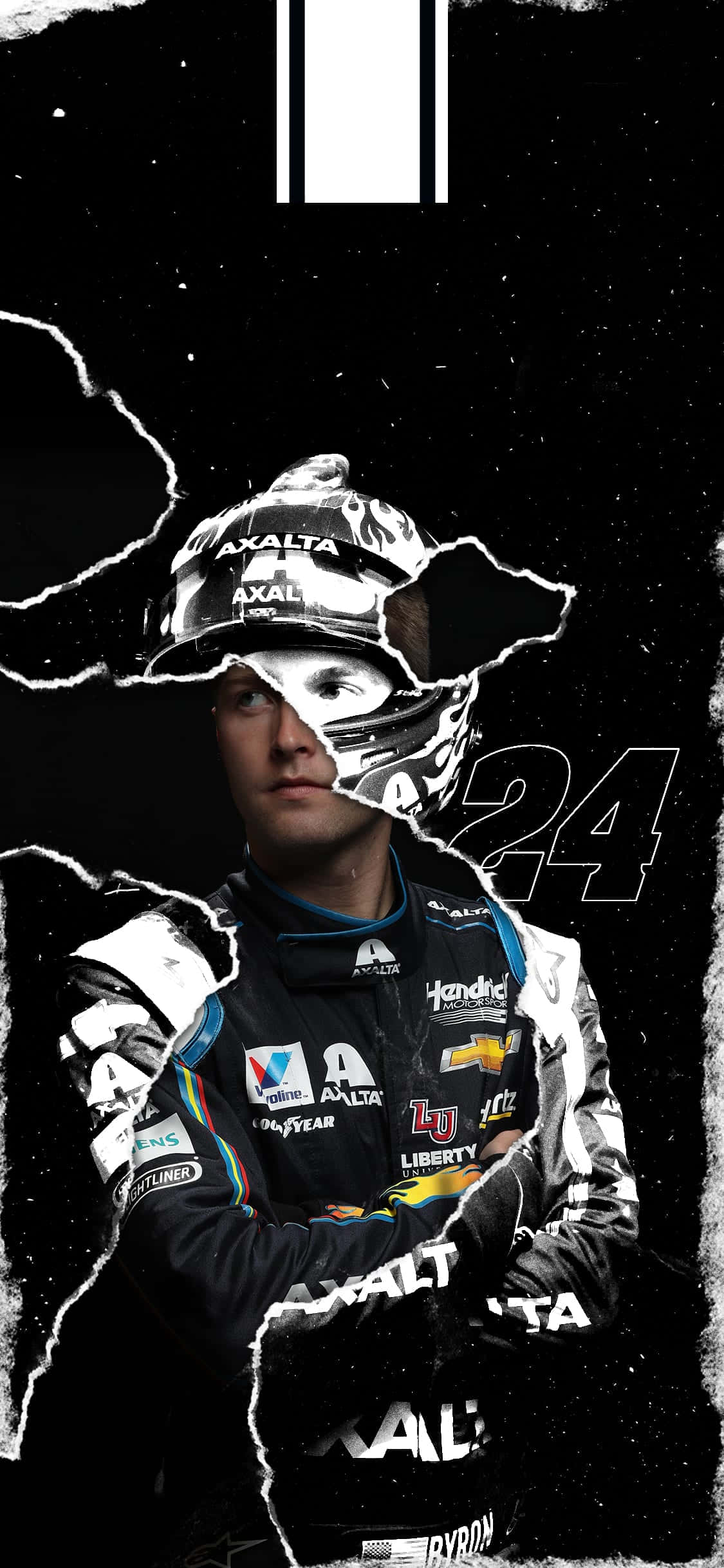 用NASCAR iPhone获得竞争优势 壁纸