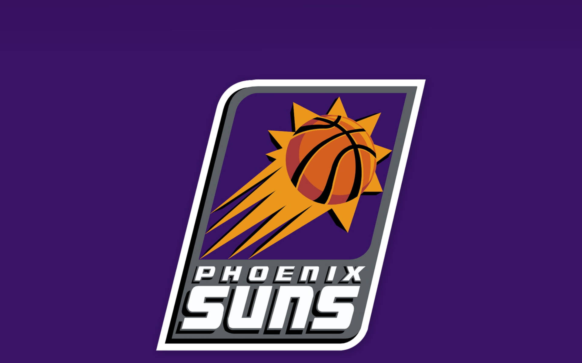 NBA菲尼克斯太阳队紫色标志 壁纸