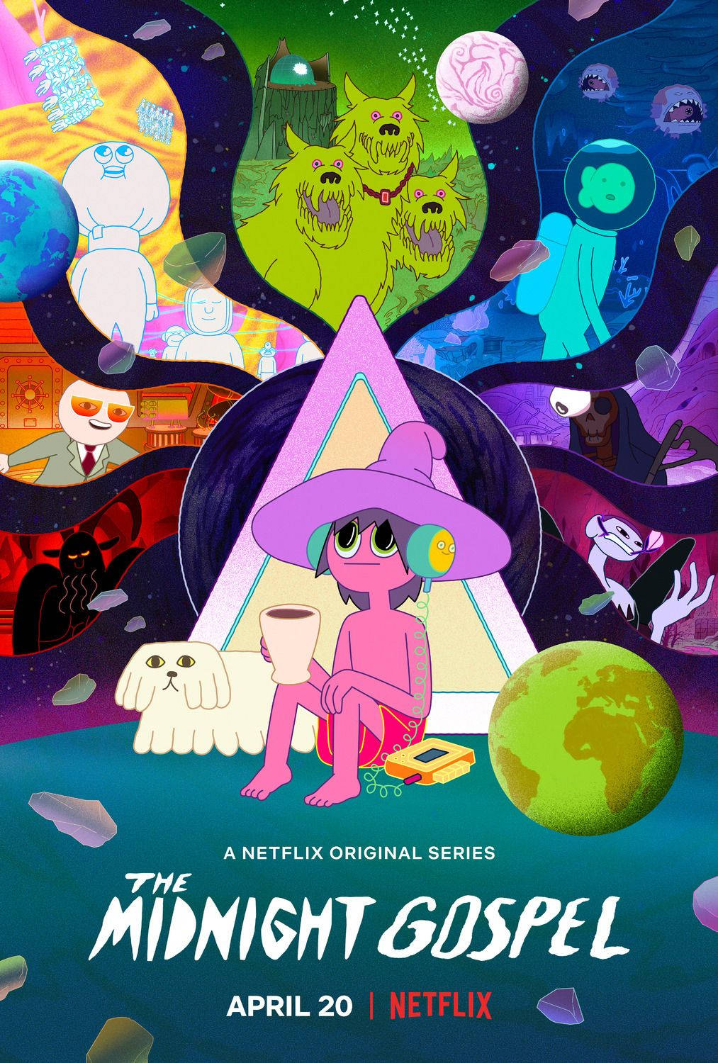 《午夜福音》Netflix宣传海报 壁纸
