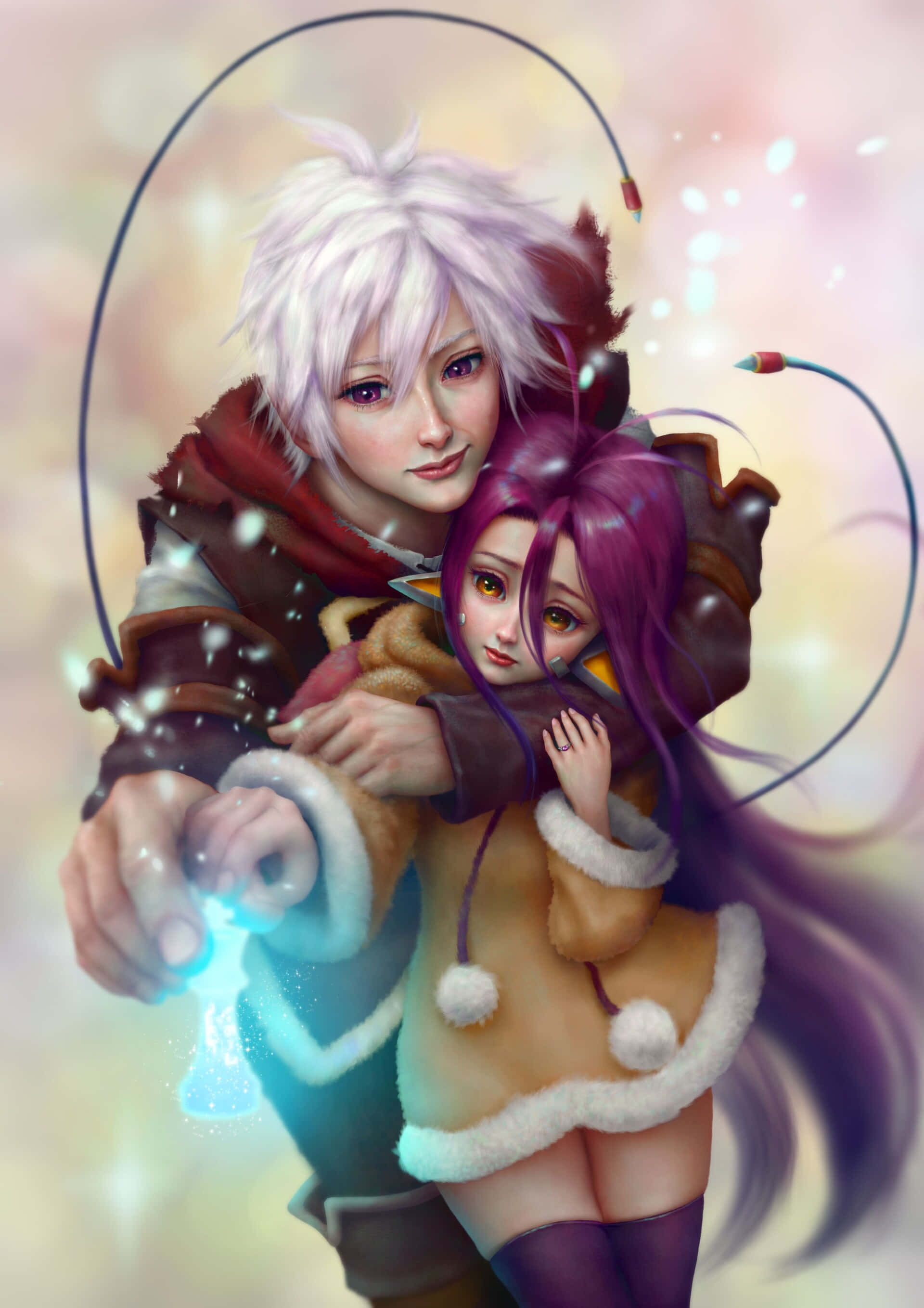 No Game No Life 空与白艺术图 壁纸