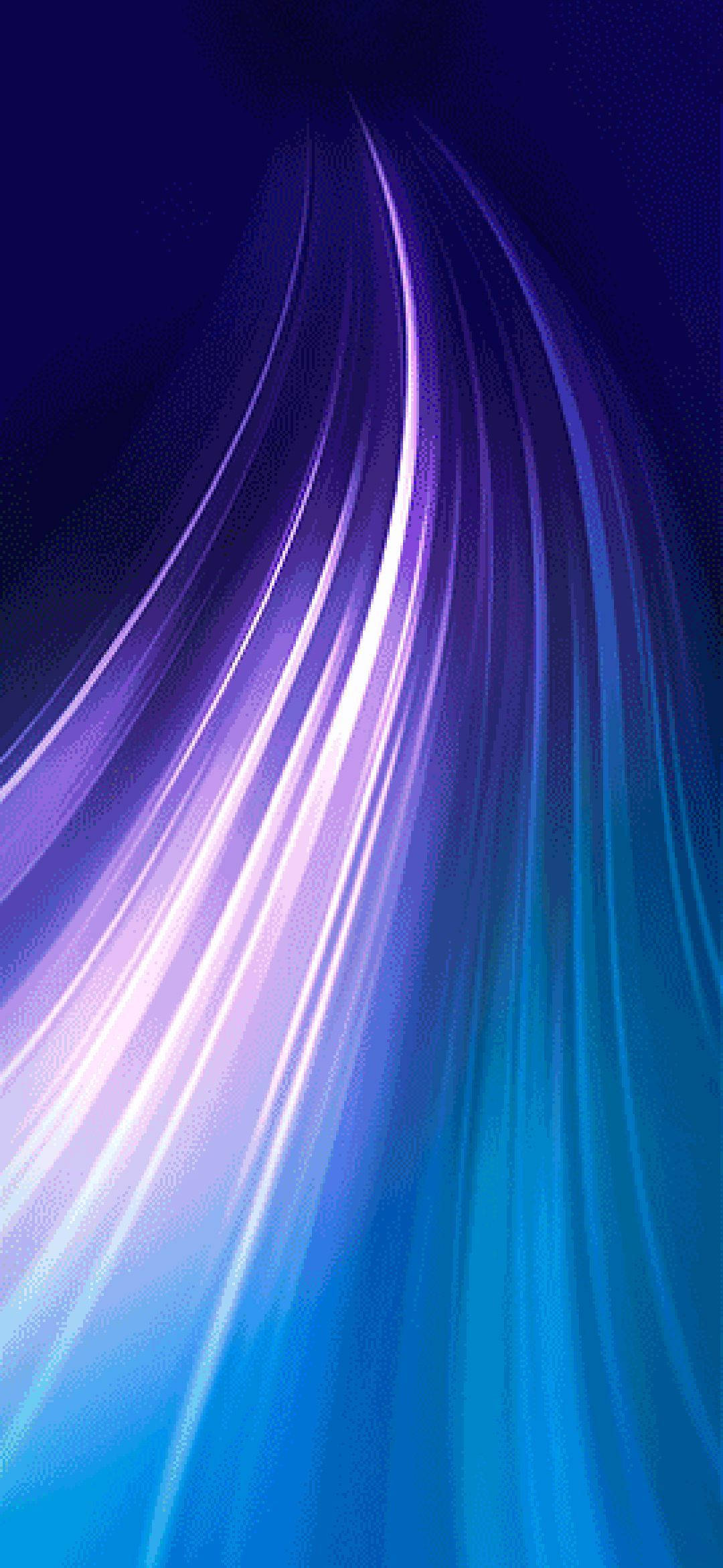 Note 8 紫色光波 壁纸