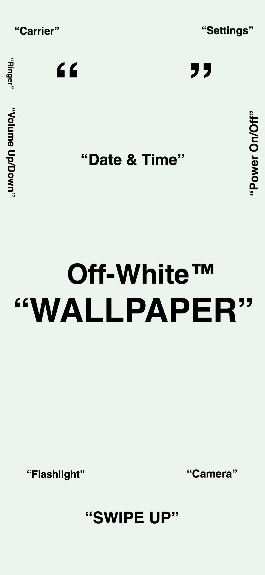 精致优雅——Off White 白色运动鞋 壁纸