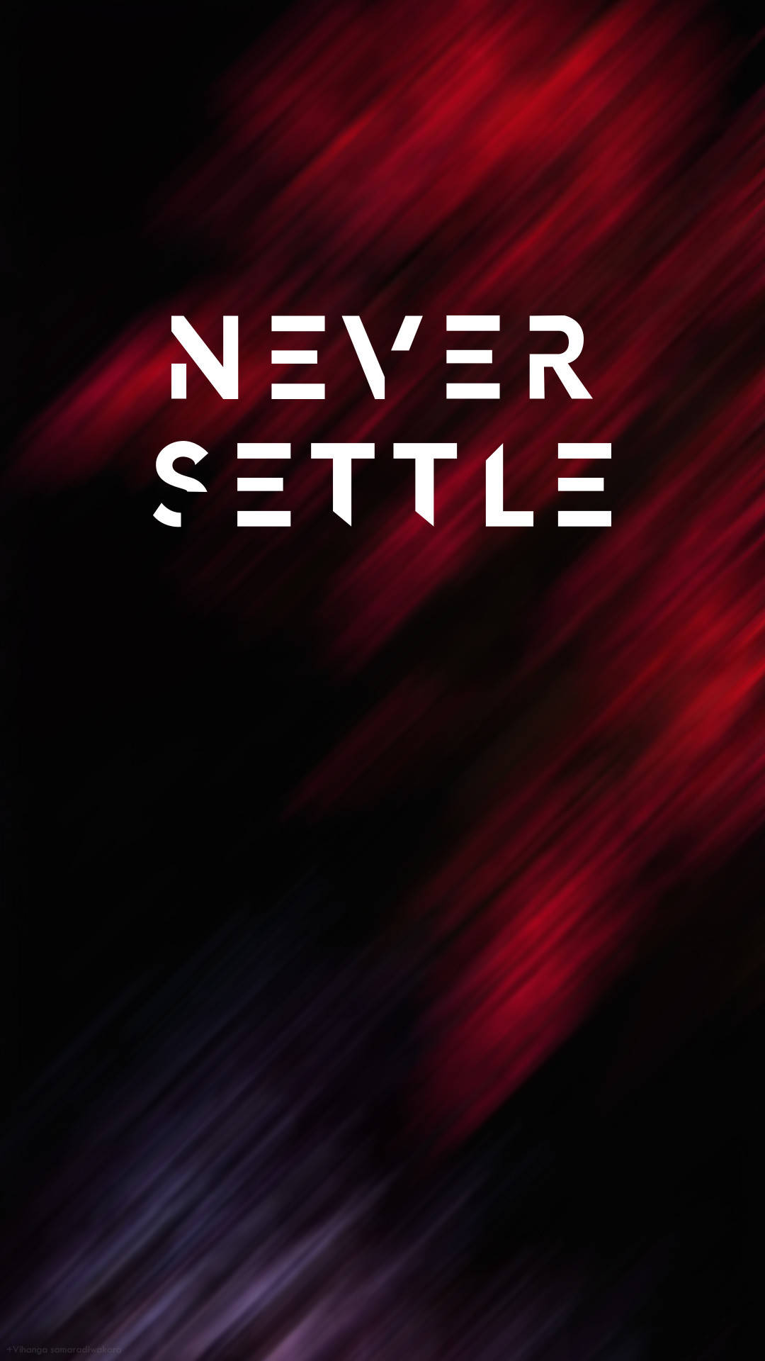 OnePlus 红褐色永不妥协 壁纸