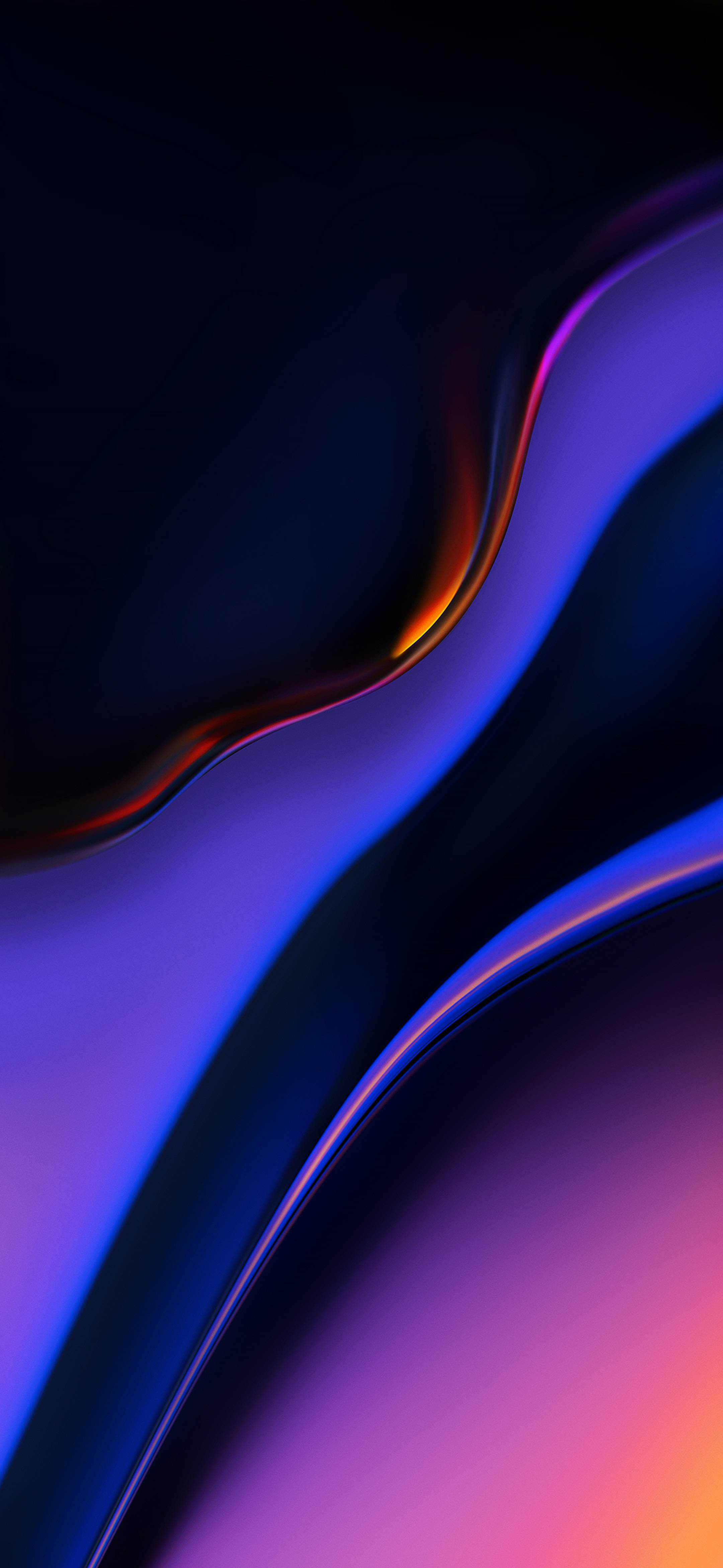 OnePlus 暗色滴落 壁纸