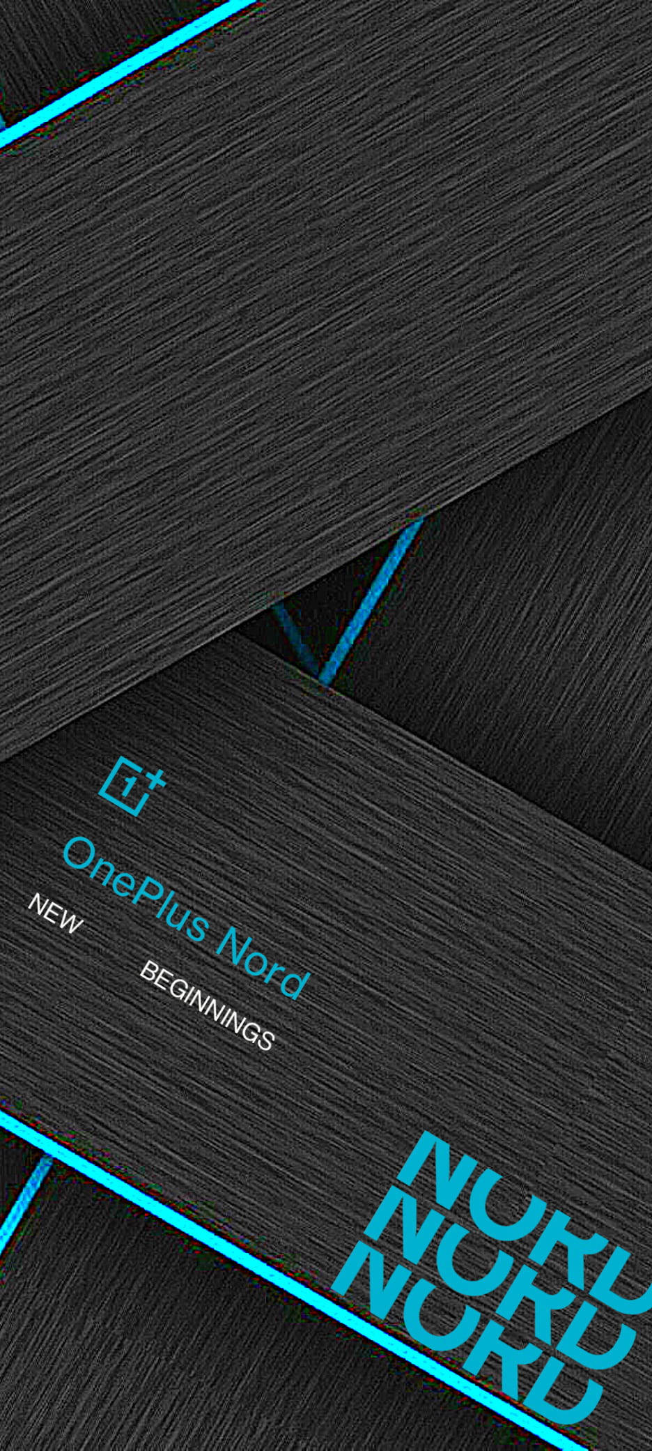 OnePlus Nord商务灰色卡片 壁纸