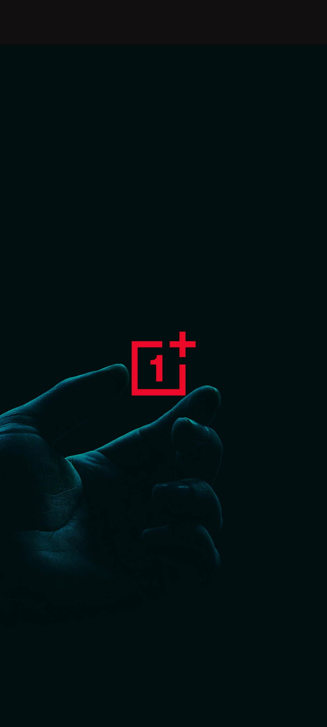 OnePlus Nord标志与手 壁纸