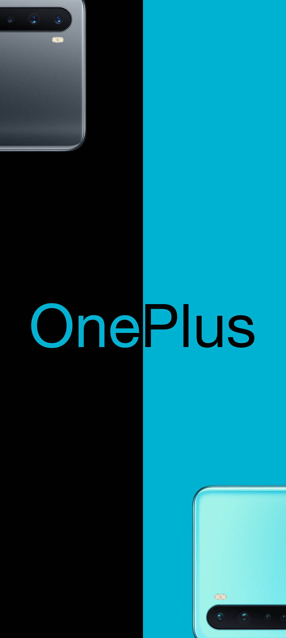 OnePlus Nord黑蓝 壁纸