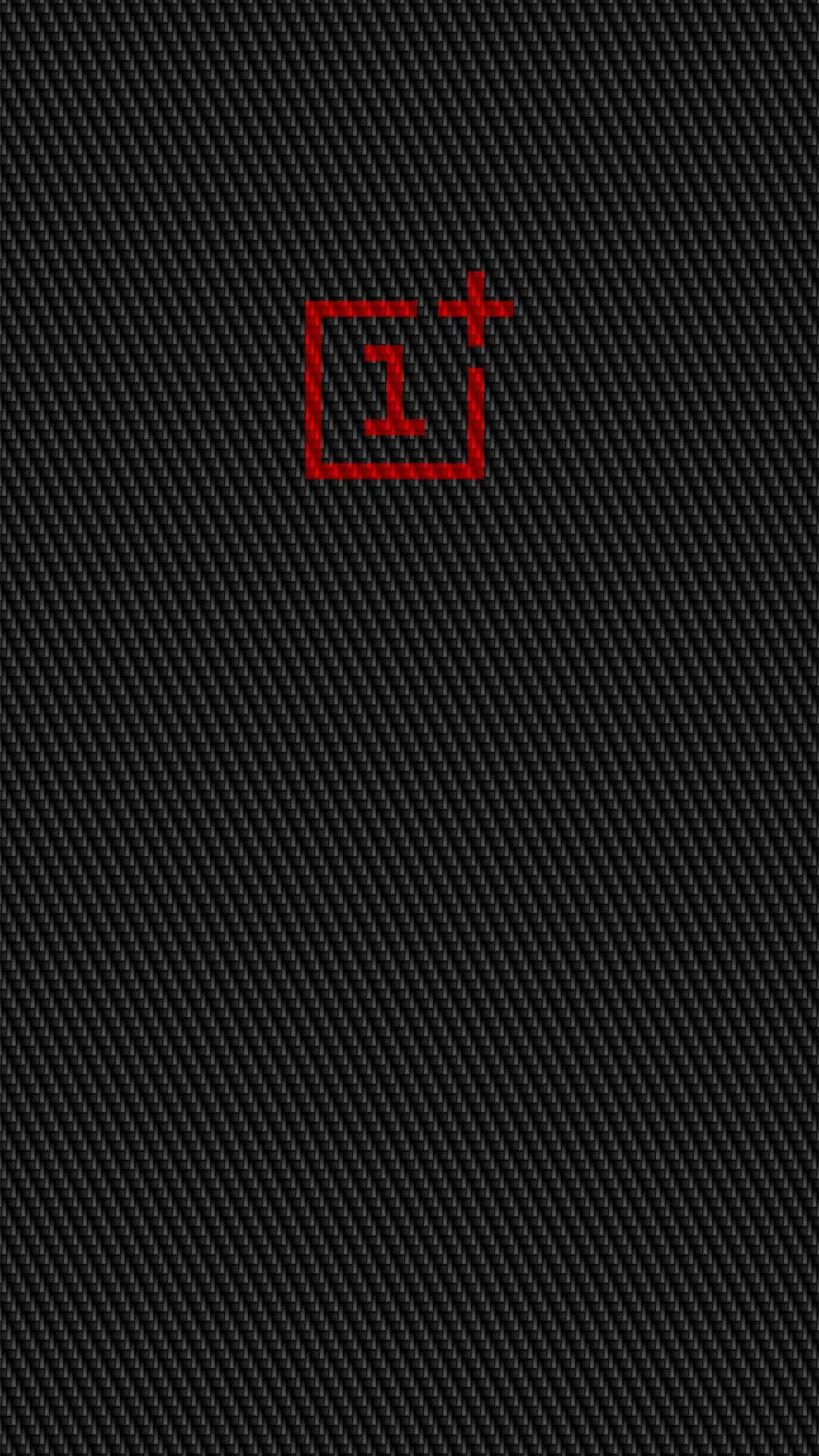 OnePlus 红色标志 壁纸