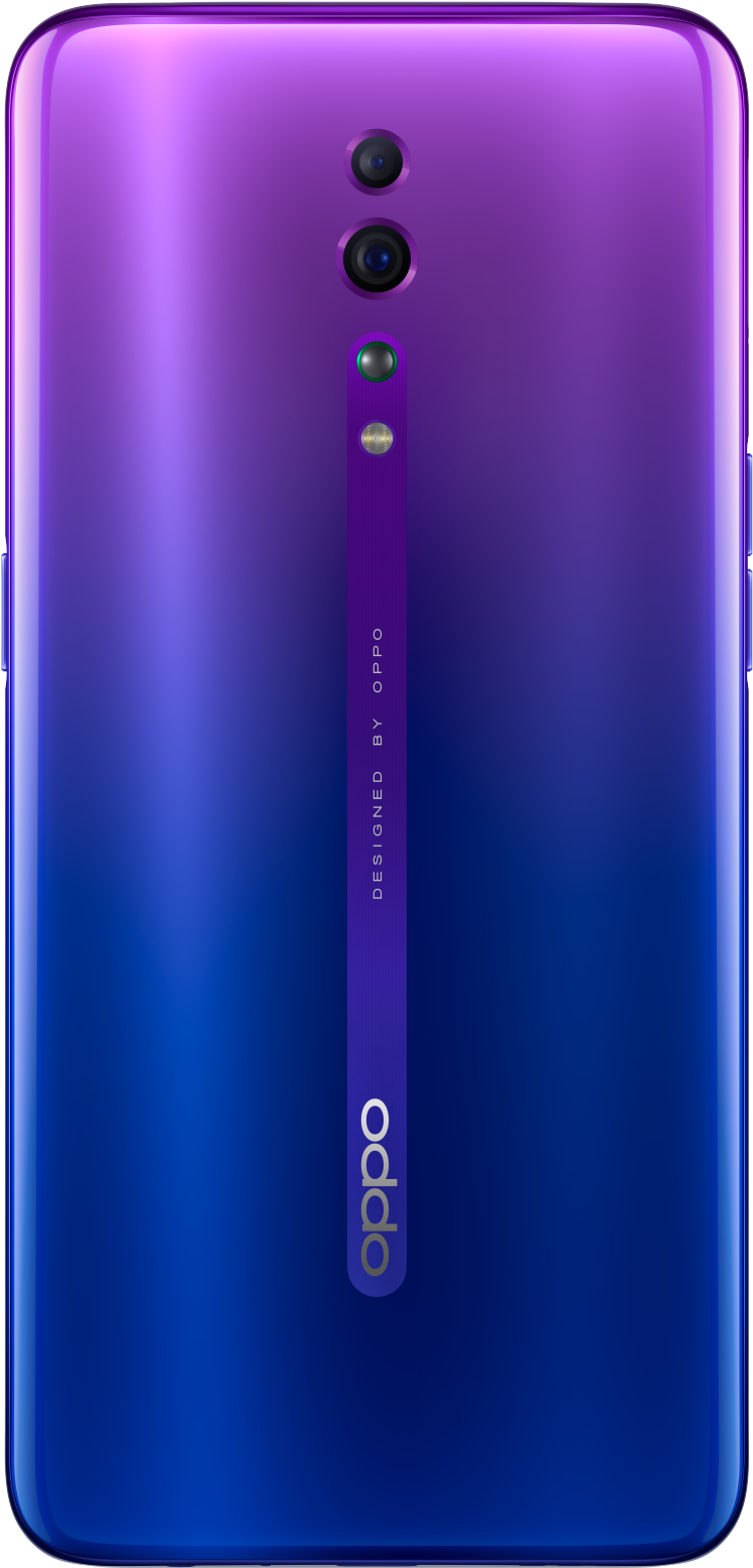 Oppo智能手机紫色渐变后摄设计 壁纸