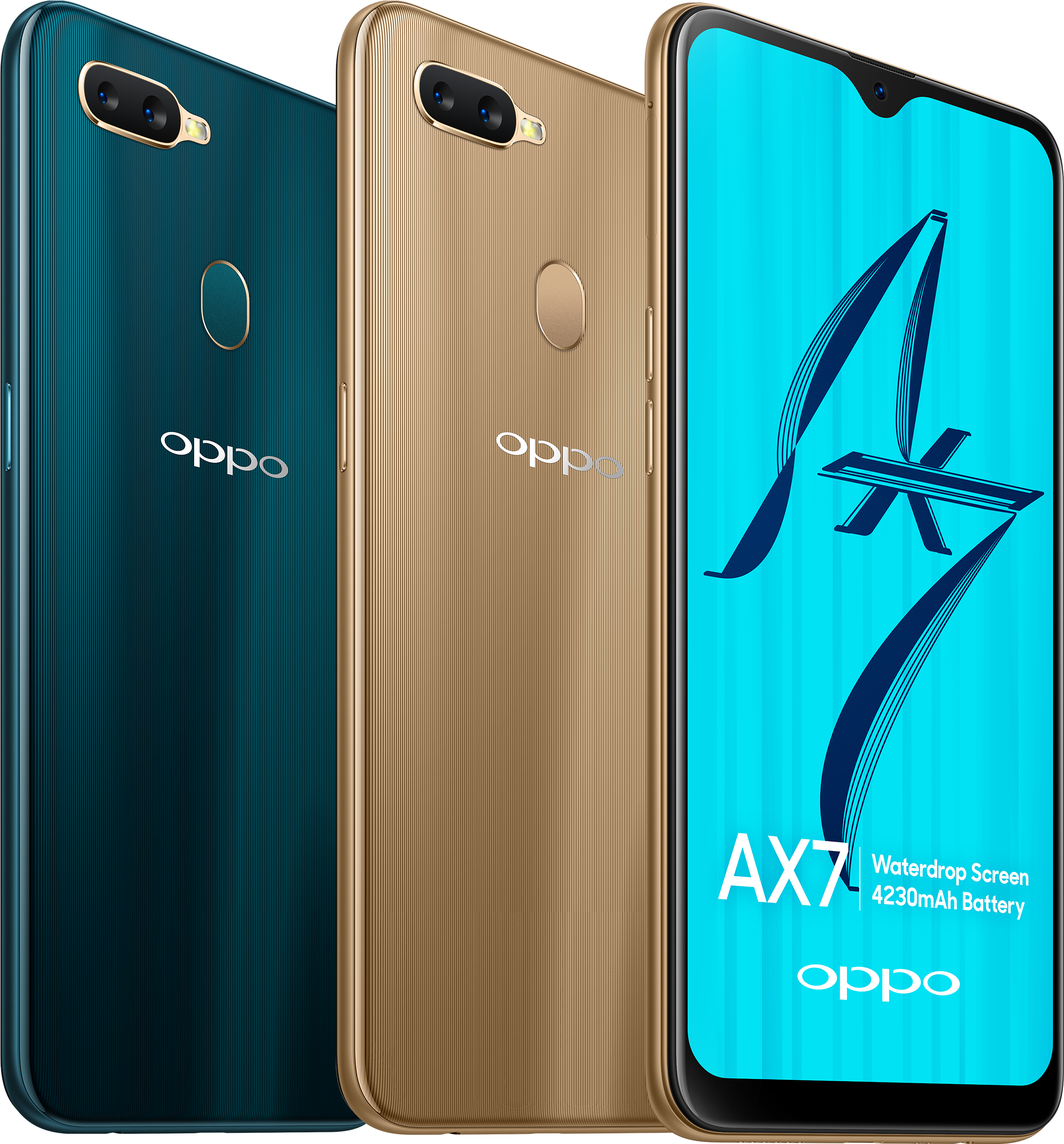 Oppo A X7 双色变体 壁纸