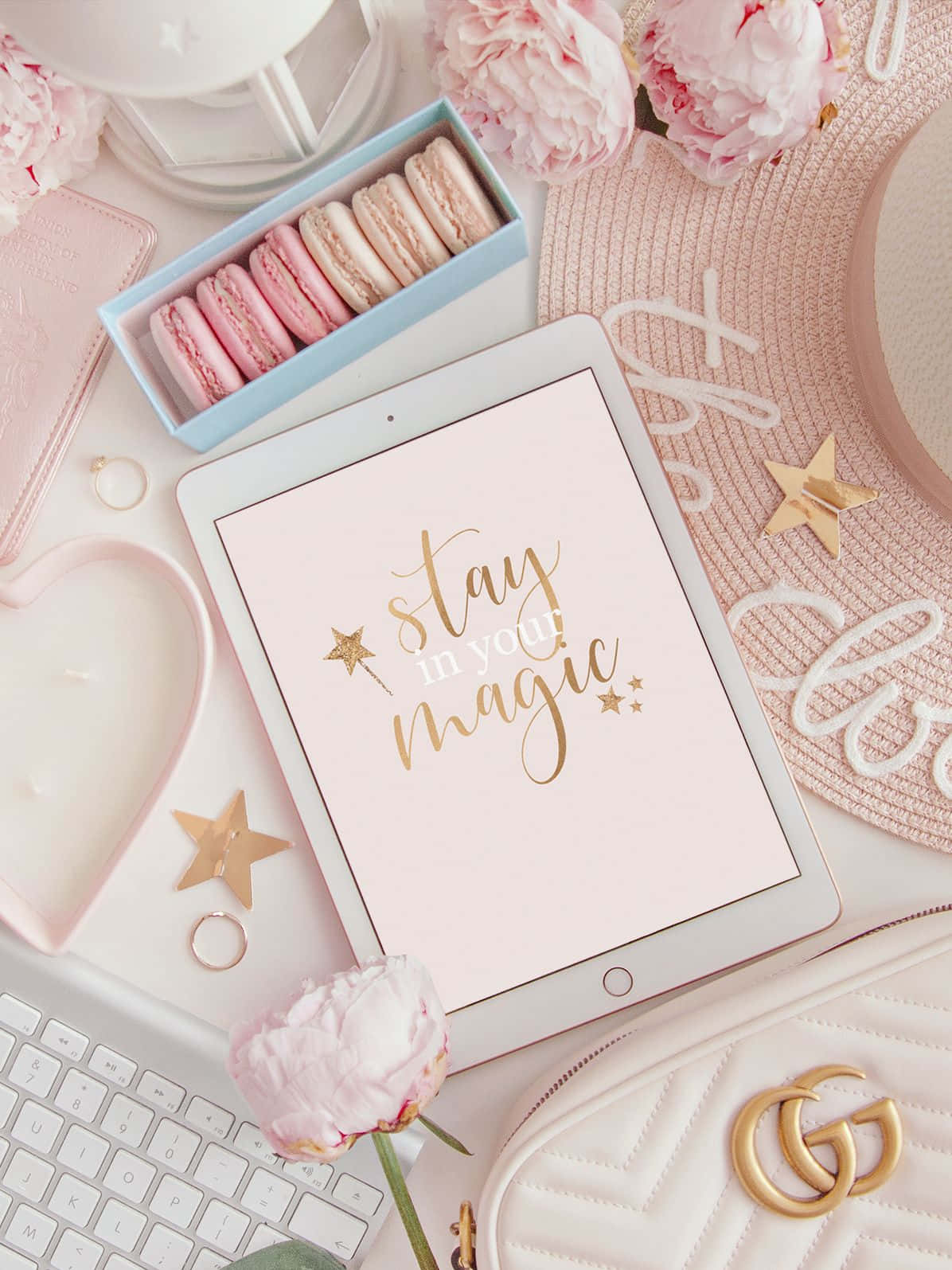 Pastel Stay Magic 可爱少女风 iPad 壁纸