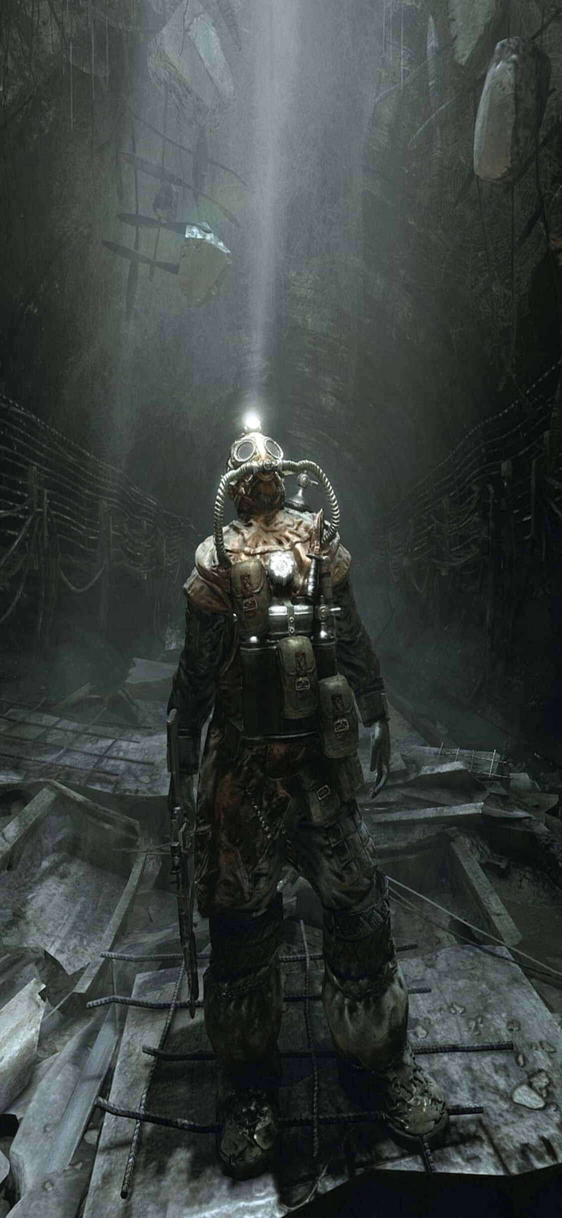 Pavel Morozov iPhone X Metro Last Light背景 壁纸