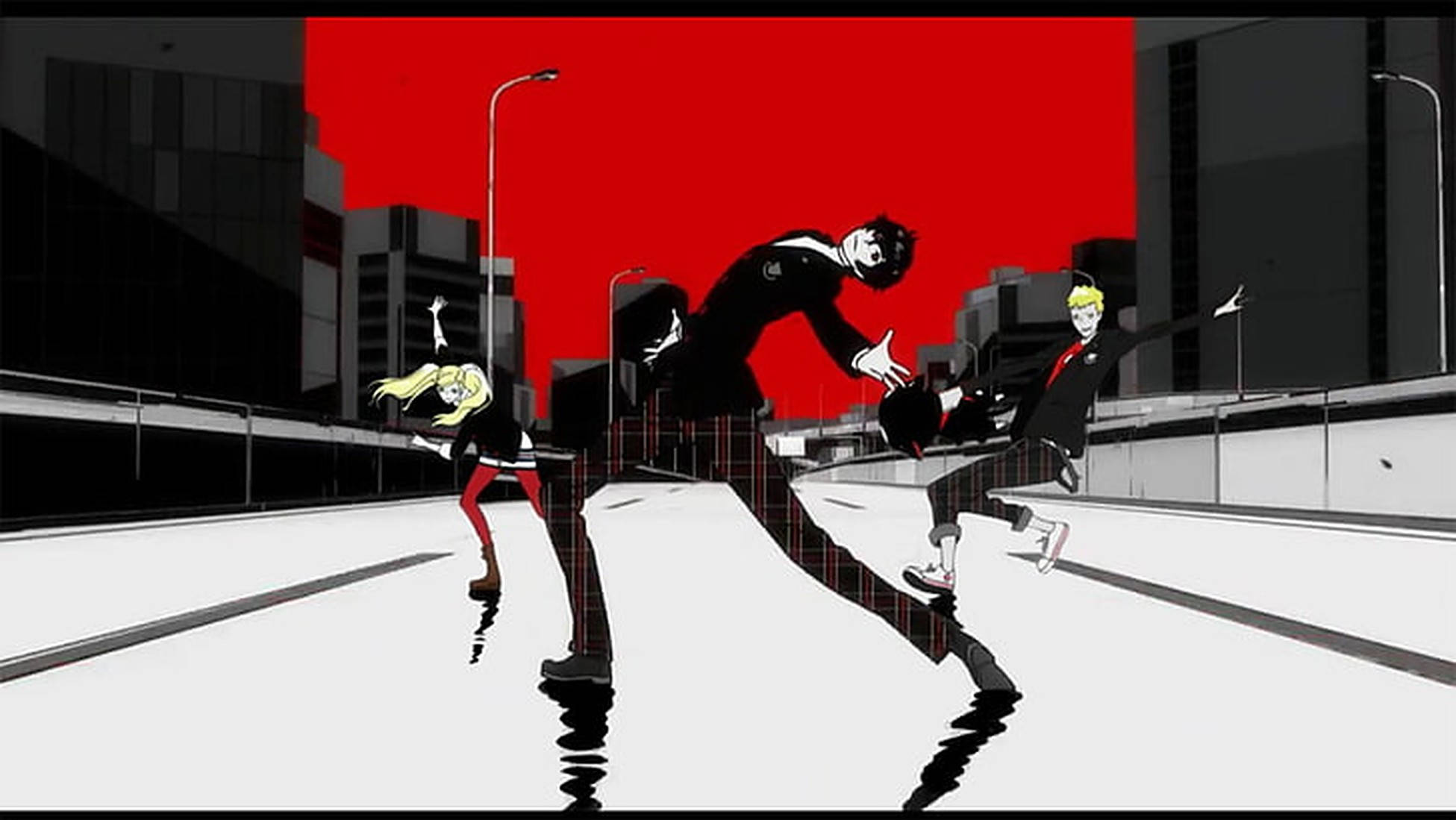 Persona 5 动漫舞蹈 壁纸