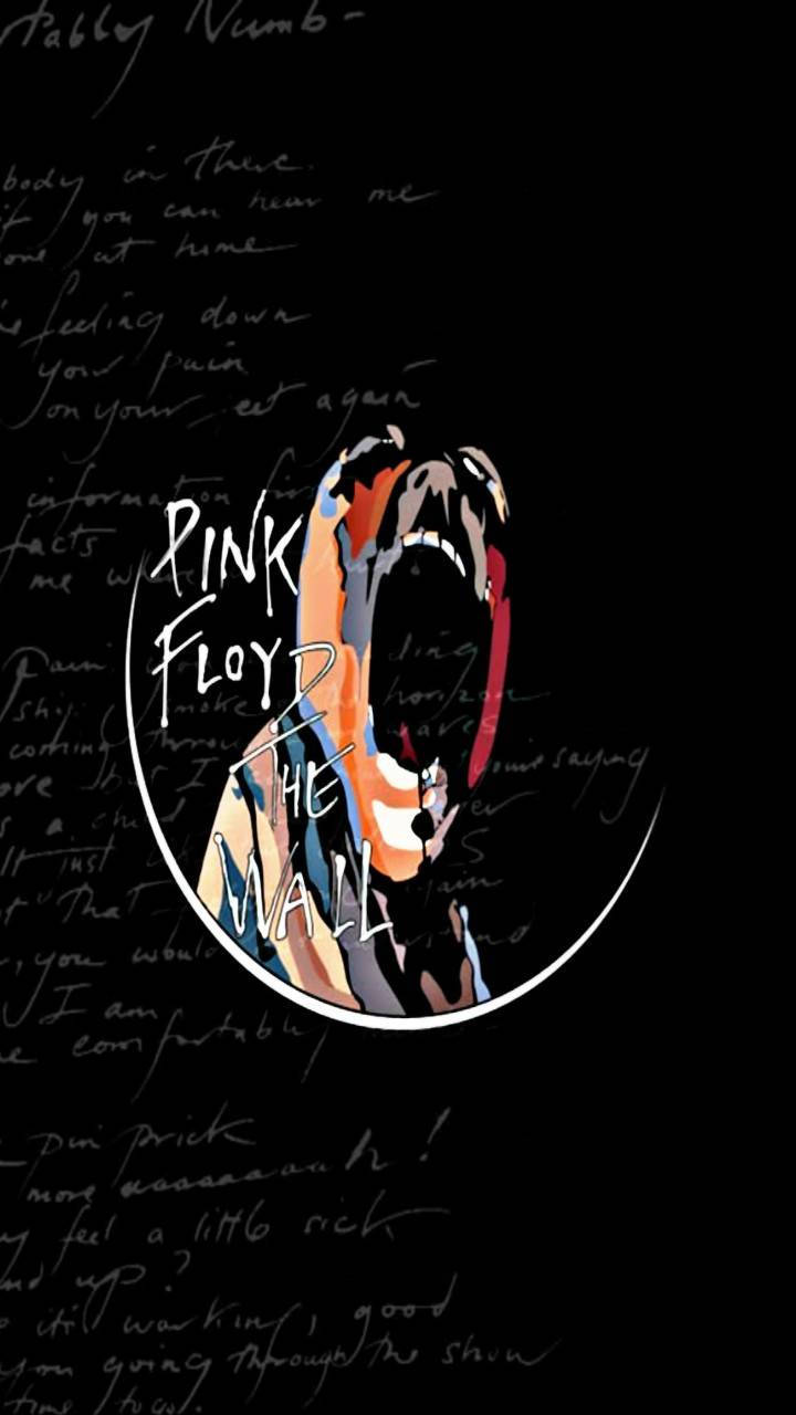 Pink Floyd 4K 迷墙抽象艺术黑色背景 壁纸