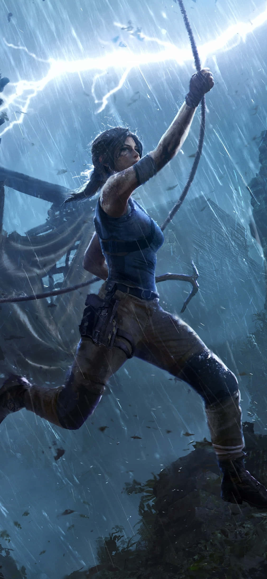 用Pixel 3《影子之 tomb raider》解锁隐藏的冒险世界。 壁纸