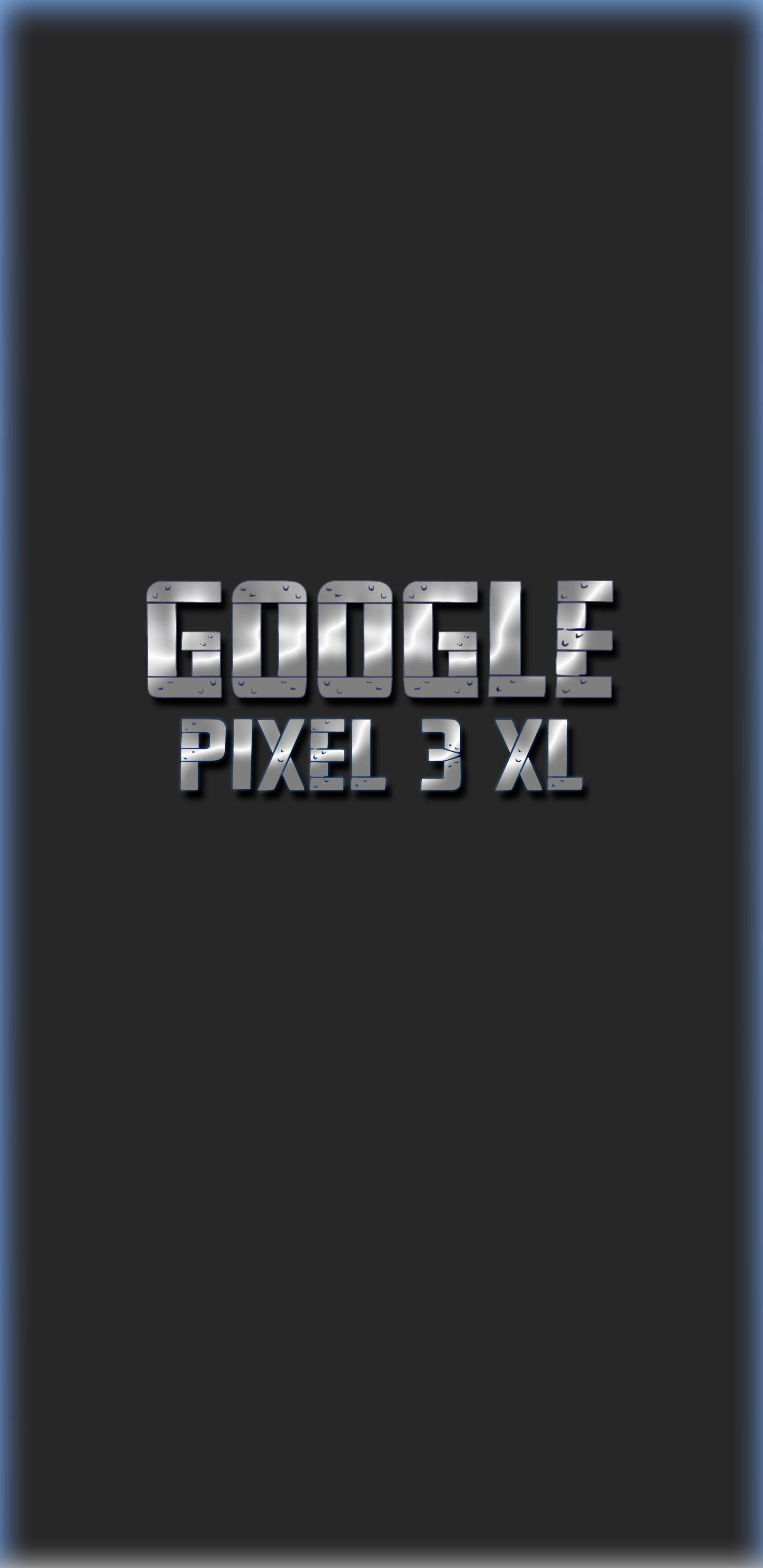 Pixel 3 XL 金属Logo 壁纸