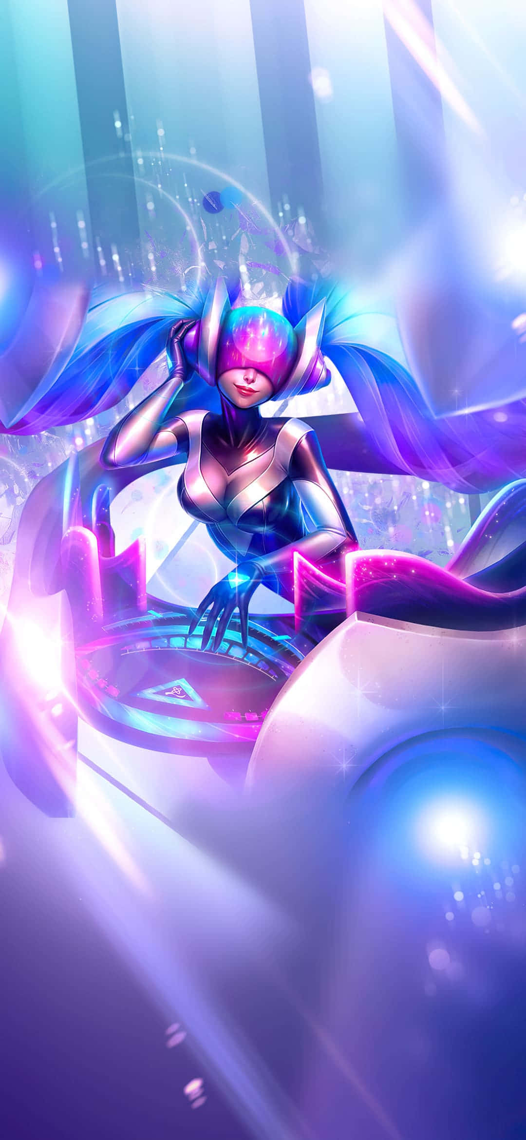 Pixel 3 英雄联盟背景与DJ Sona 壁纸