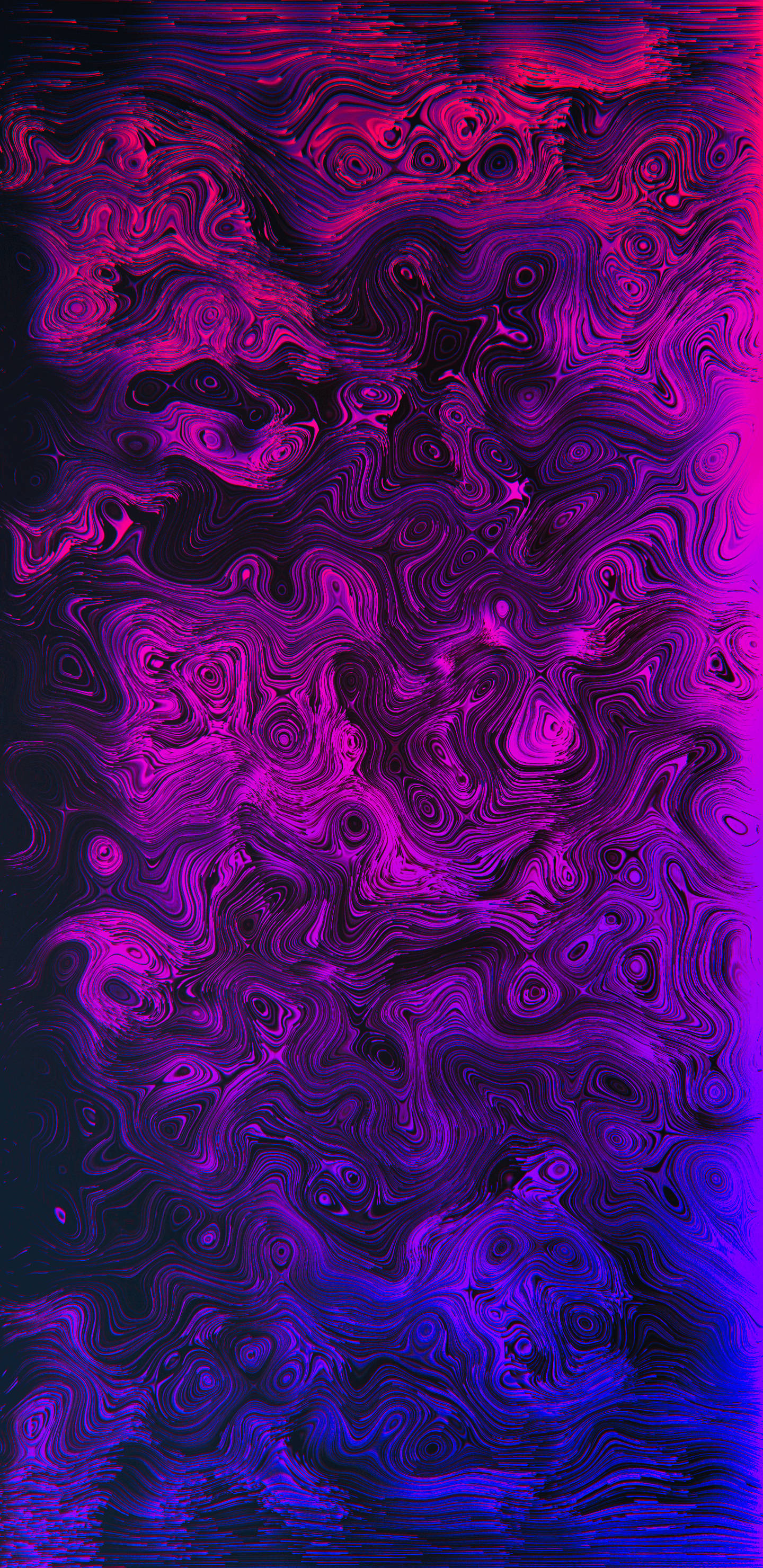 艺术深紫Pixel 4 壁纸