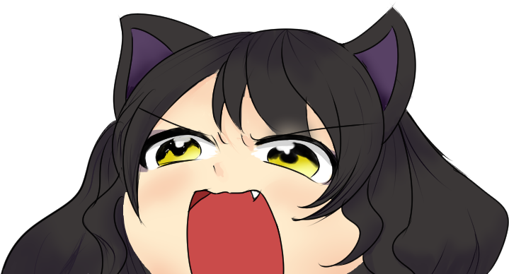 生气猫娘表情包.PNG 壁纸