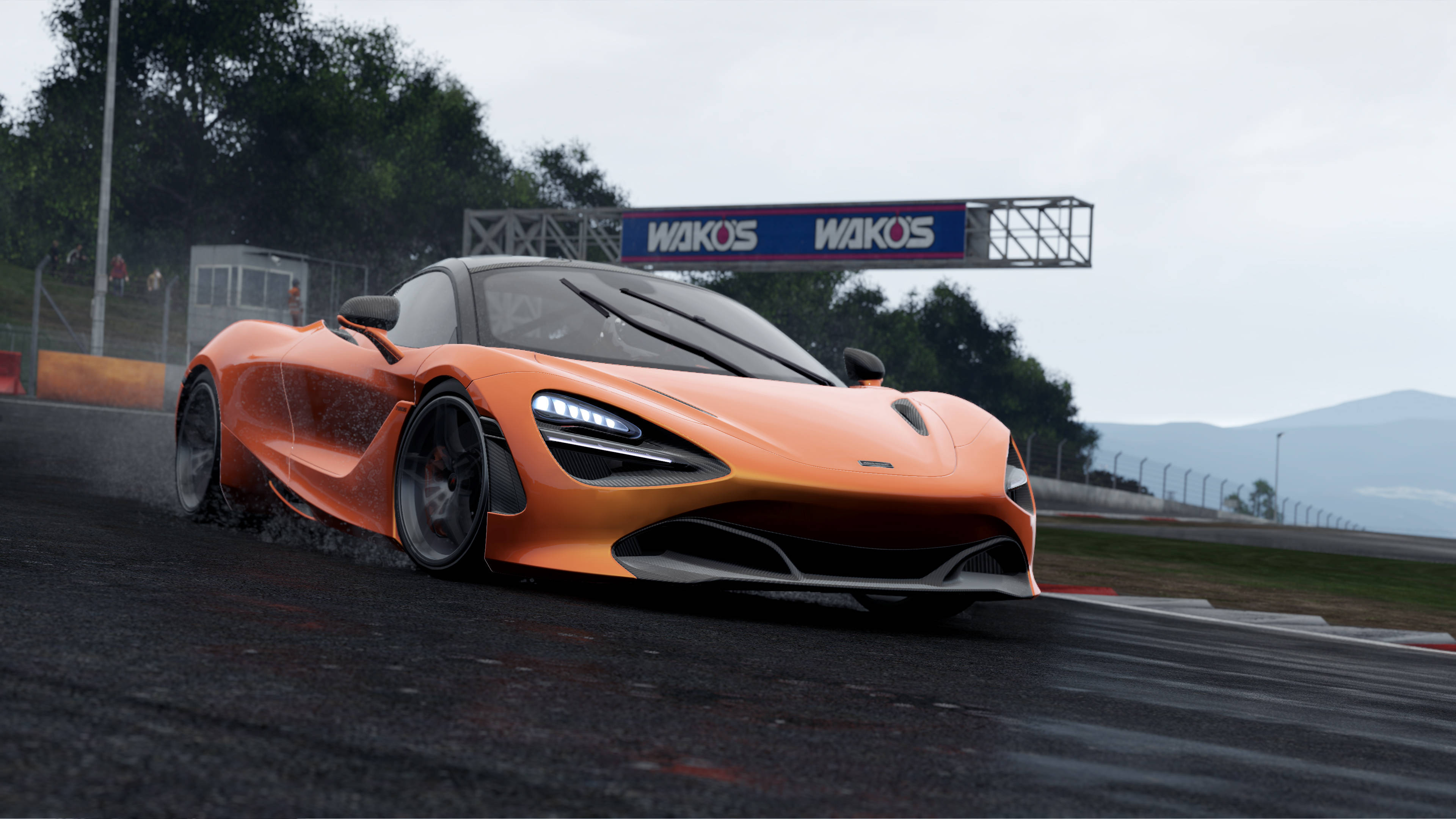 Project Cars 2 橙色迈凯伦 壁纸