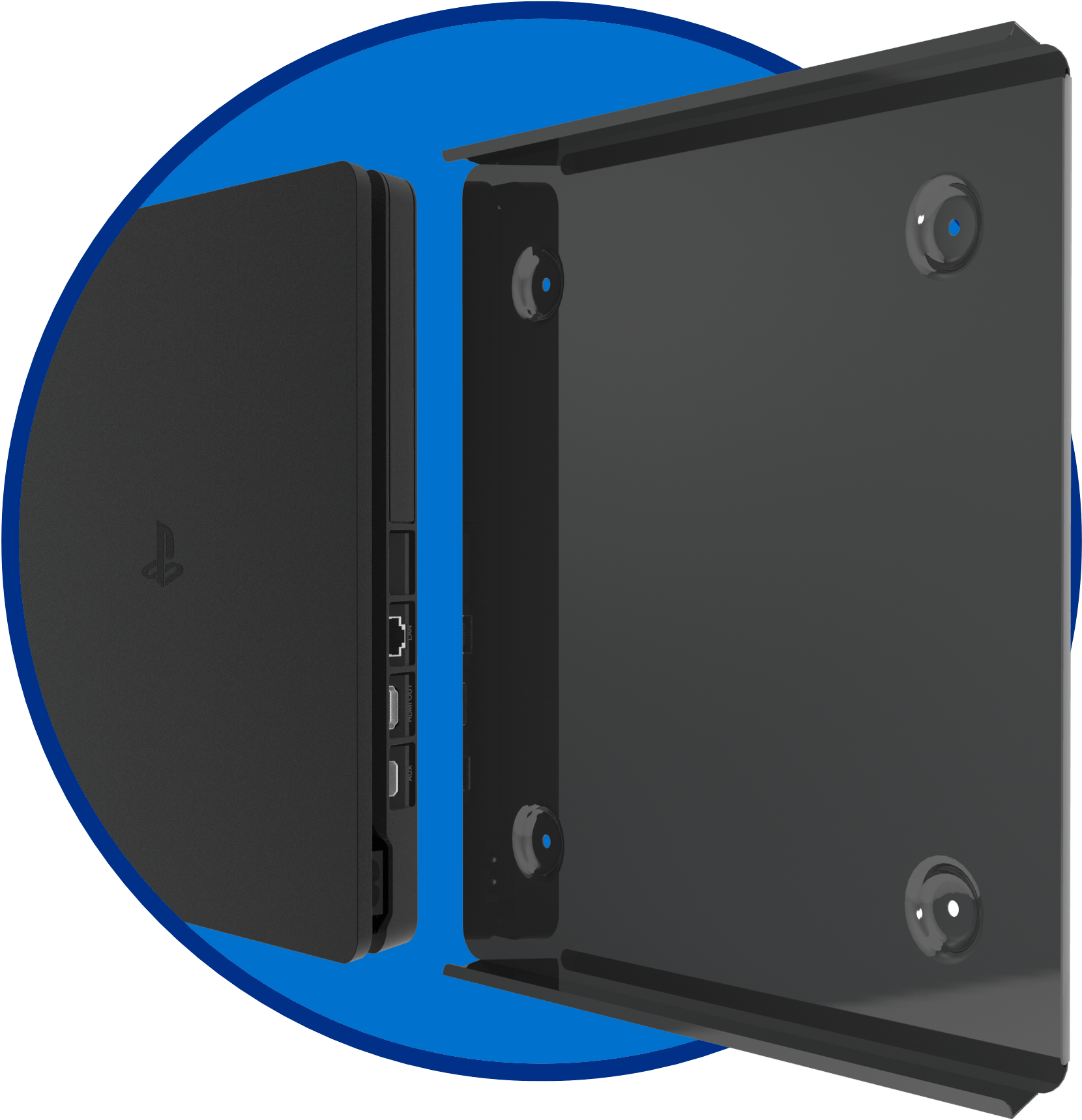 PS4 Slim与初代对比 壁纸