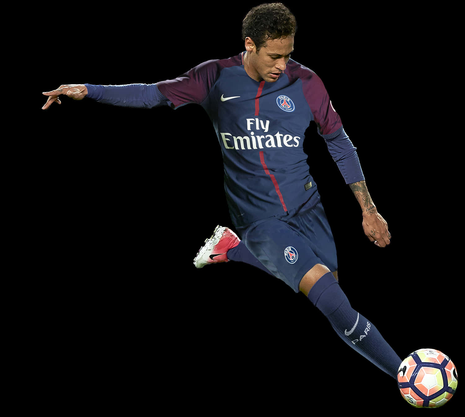 内马尔 PSG 动作瞬间 壁纸